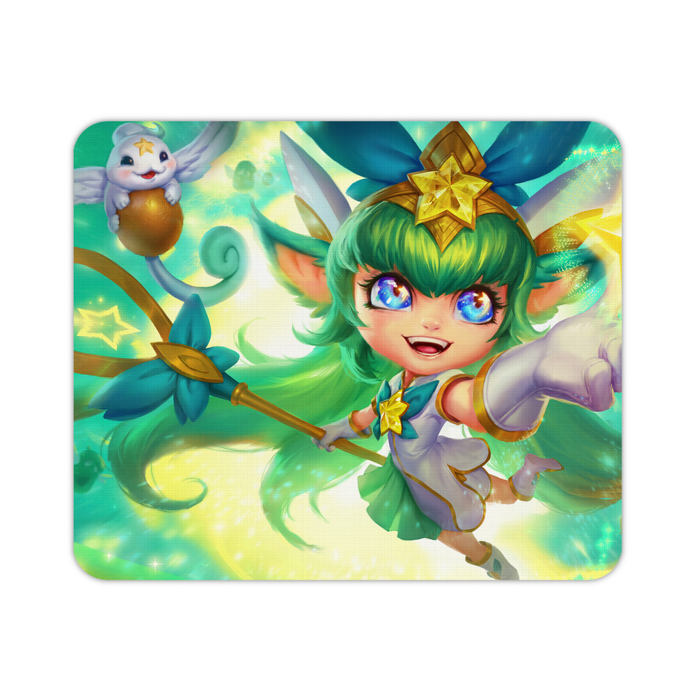 （画像用） リーグ・オブ・レジェンド League of Legends LOL マウスパッド ステッチ加工 ラバー素材 防水 滑り止め 超薄型 ゲーミング/オフィス対応