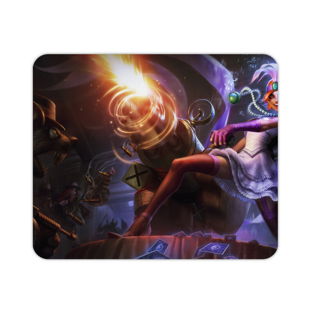 （画像用） リーグ・オブ・レジェンド League of Legends LOL マウスパッド ステッチ加工 ラバー素材 防水 滑り止め 超薄型 ゲーミング/オフィス対応