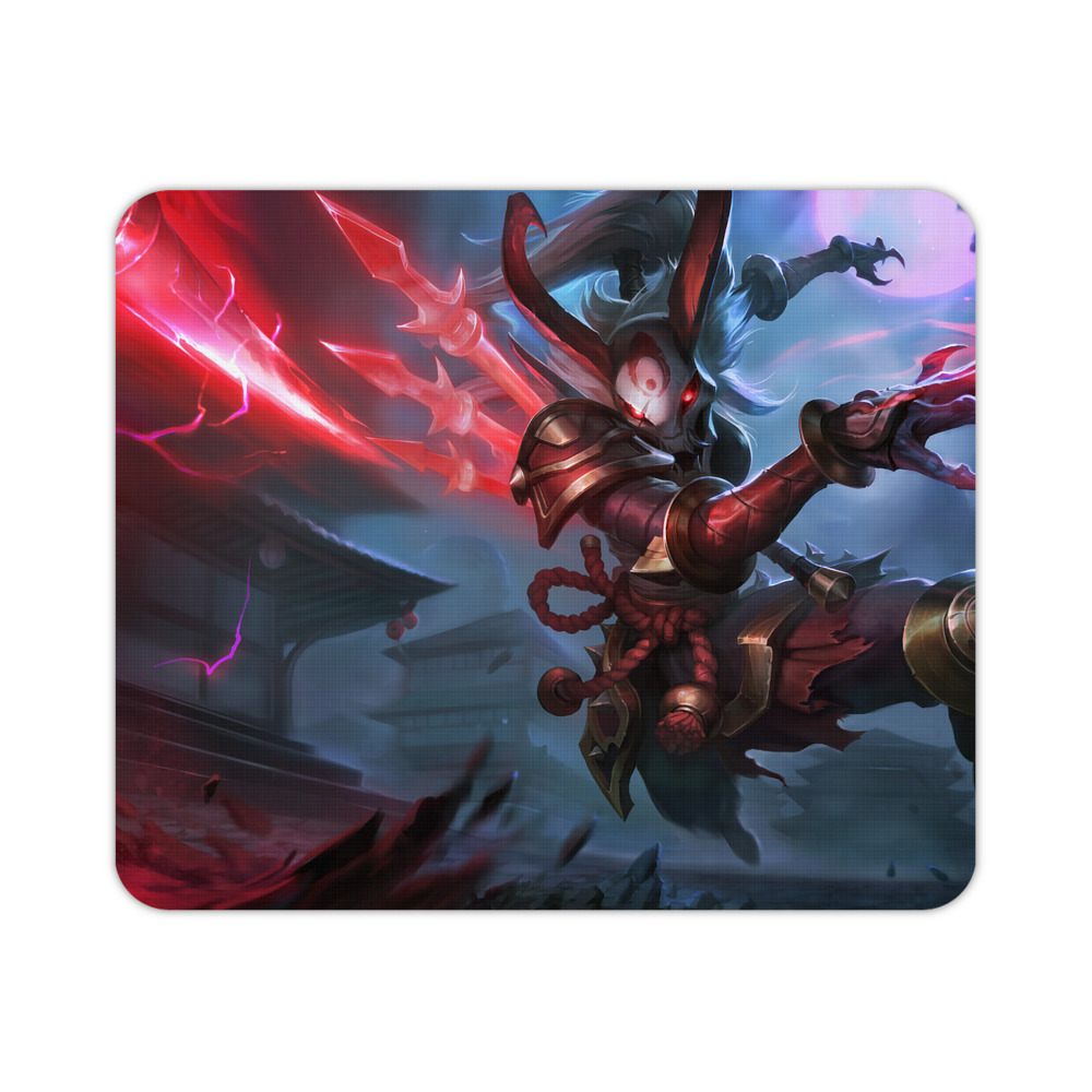 （画像用） リーグ・オブ・レジェンド League of Legends LOL マウスパッド ステッチ加工 ラバー素材 防水 滑り止め 超薄型 ゲーミング/オフィス対応