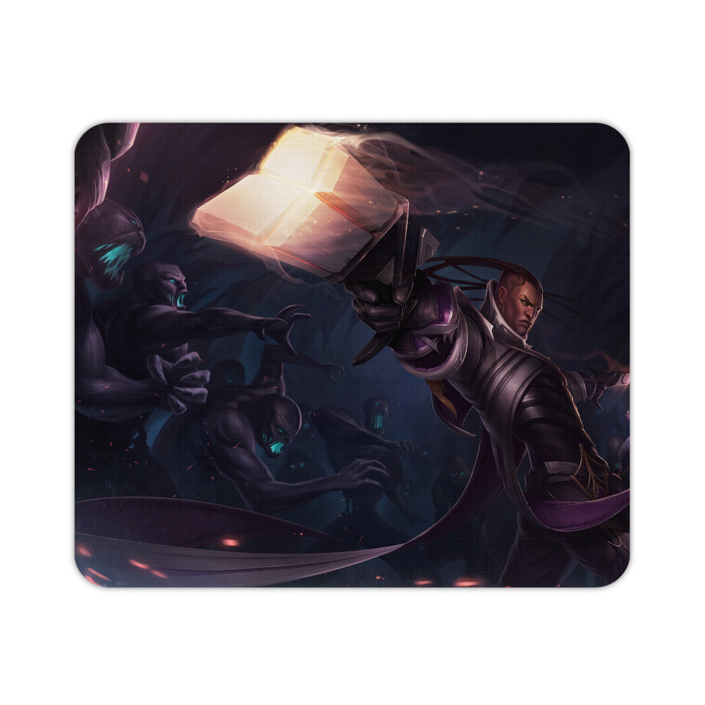 （画像用） リーグ・オブ・レジェンド League of Legends LOL マウスパッド ステッチ加工 ラバー素材 防水 滑り止め 超薄型 ゲーミング/オフィス対応