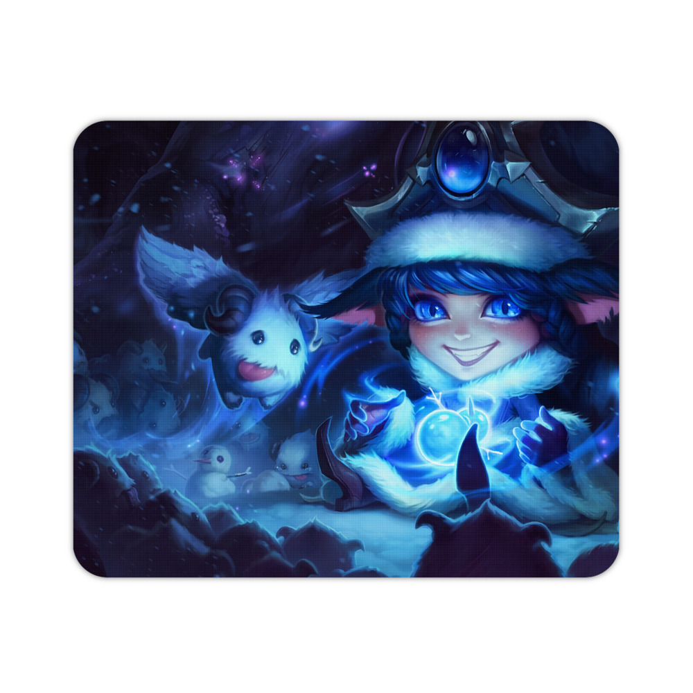（画像用） リーグ・オブ・レジェンド League of Legends LOL マウスパッド ステッチ加工 ラバー素材 防水 滑り止め 超薄型 ゲーミング/オフィス対応