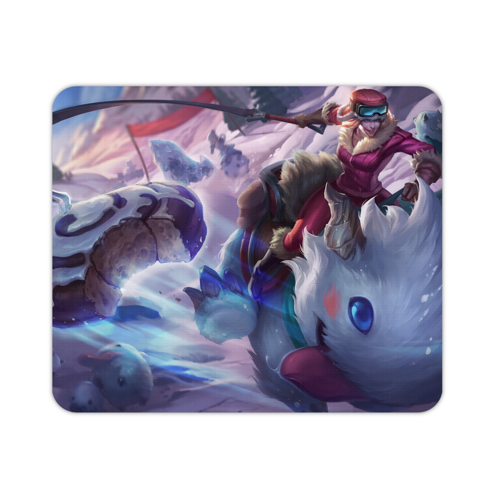 （画像用） リーグ・オブ・レジェンド League of Legends LOL マウスパッド ステッチ加工 ラバー素材 防水 滑り止め 超薄型 ゲーミング/オフィス対応