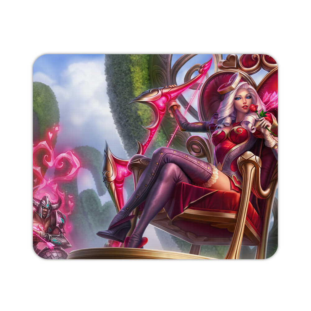 （画像用） リーグ・オブ・レジェンド League of Legends LOL マウスパッド ステッチ加工 ラバー素材 防水 滑り止め 超薄型 ゲーミング/オフィス対応