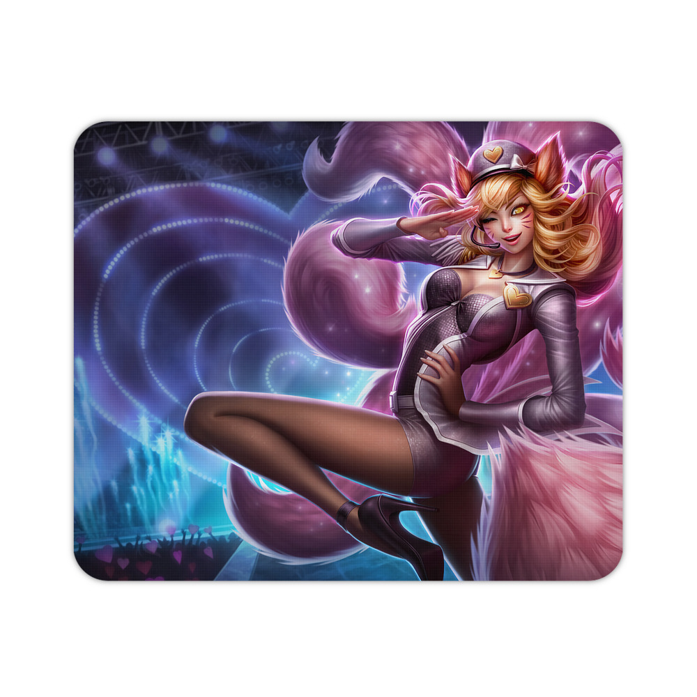 （画像用） リーグ・オブ・レジェンド League of Legends LOL マウスパッド ステッチ加工 ラバー素材 防水 滑り止め 超薄型 ゲーミング/オフィス対応