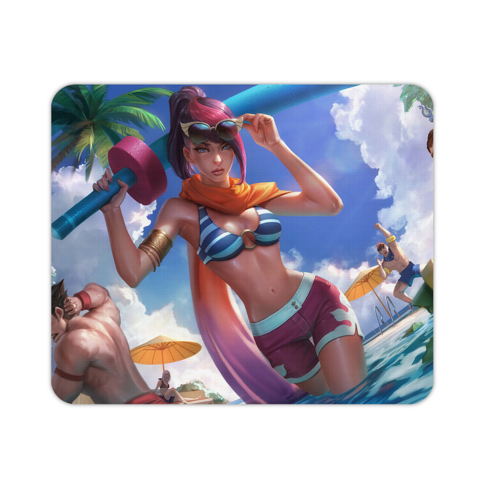 （画像用） リーグ・オブ・レジェンド League of Legends LOL マウスパッド ステッチ加工 ラバー素材 防水 滑り止め 超薄型 ゲーミング/オフィス対応