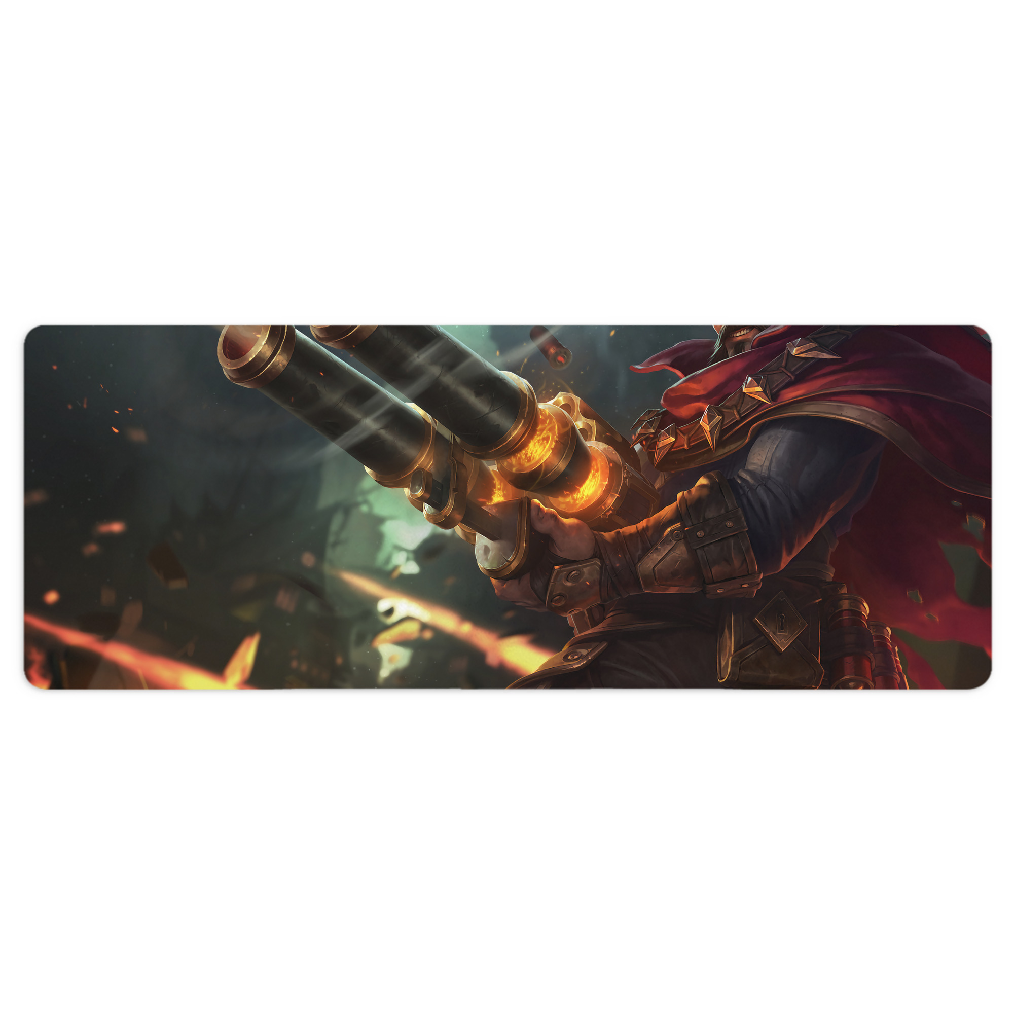 （画像用） リーグ・オブ・レジェンド League of Legends LOL ステッチ加工 大判デスクマット／滑り止めマウスパッド
