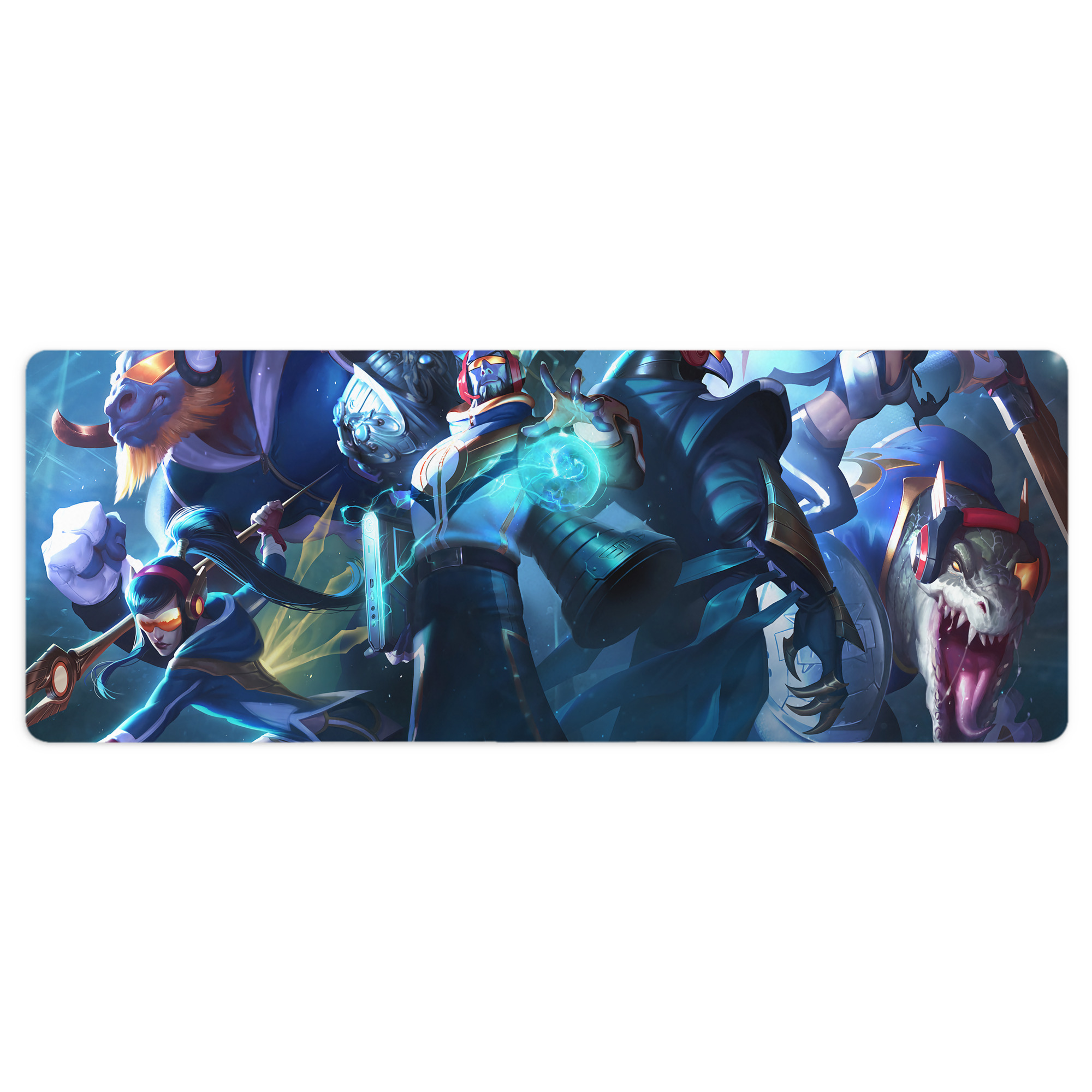 （画像用） リーグ・オブ・レジェンド League of Legends LOL ステッチ加工 大判デスクマット／滑り止めマウスパッド