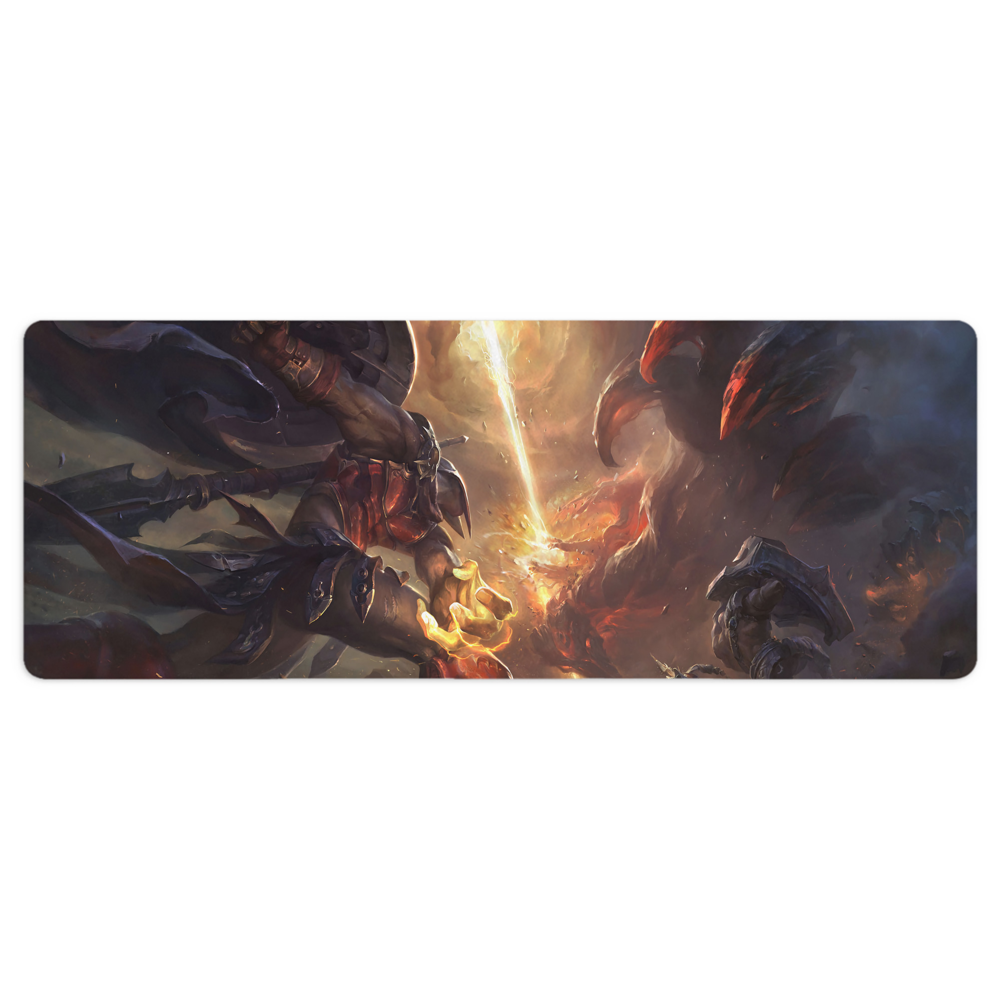 （画像用） リーグ・オブ・レジェンド League of Legends LOL ステッチ加工 大判デスクマット／滑り止めマウスパッド