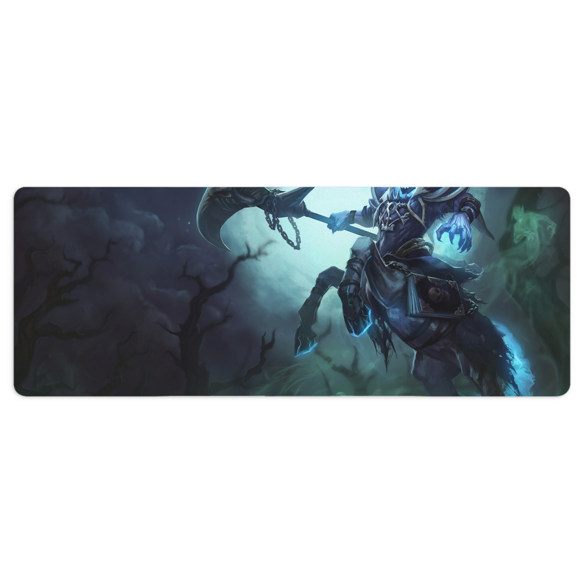 （画像用） リーグ・オブ・レジェンド League of Legends LOL ステッチ加工 大判デスクマット／滑り止めマウスパッド