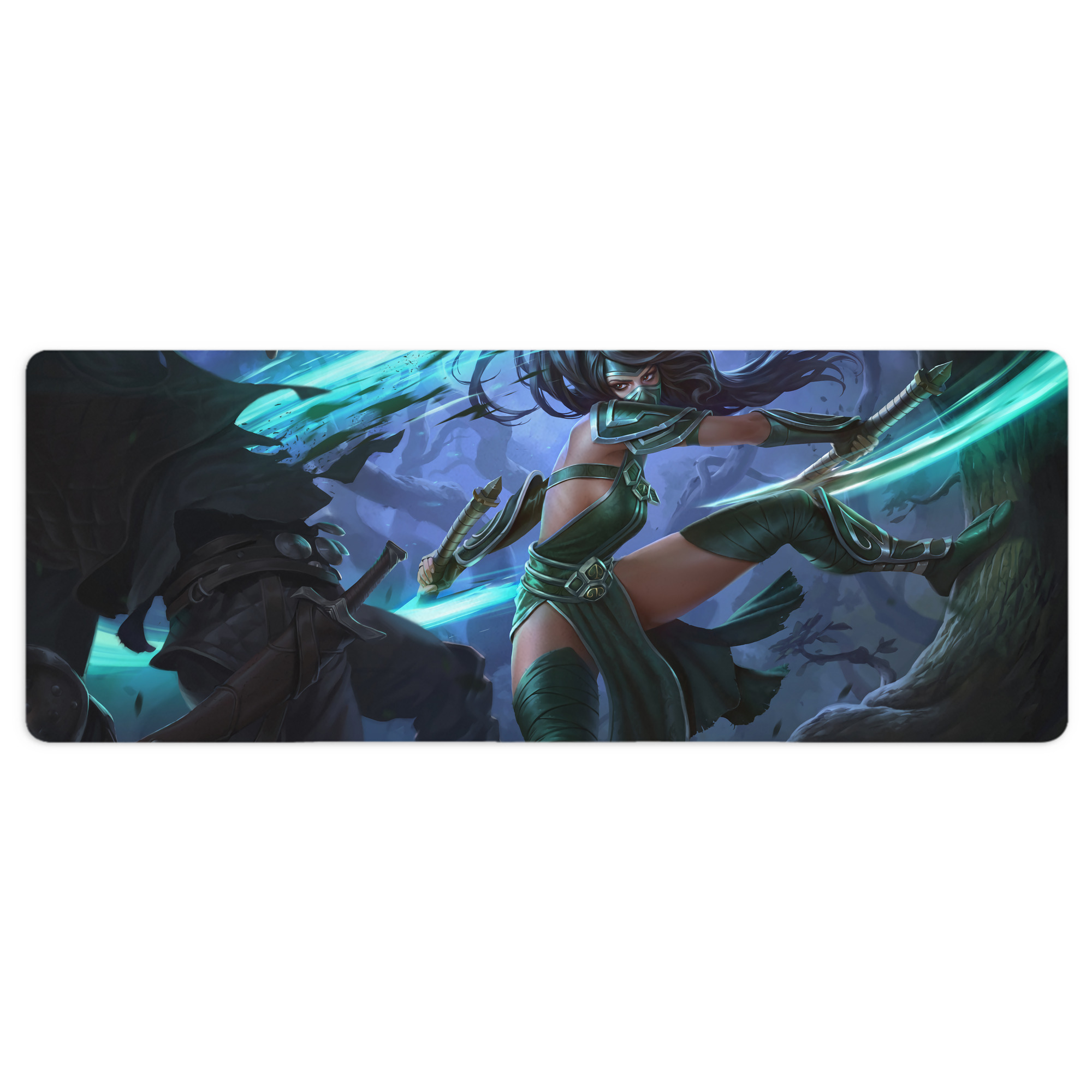 （画像用） リーグ・オブ・レジェンド League of Legends LOL ステッチ加工 大判デスクマット／滑り止めマウスパッド
