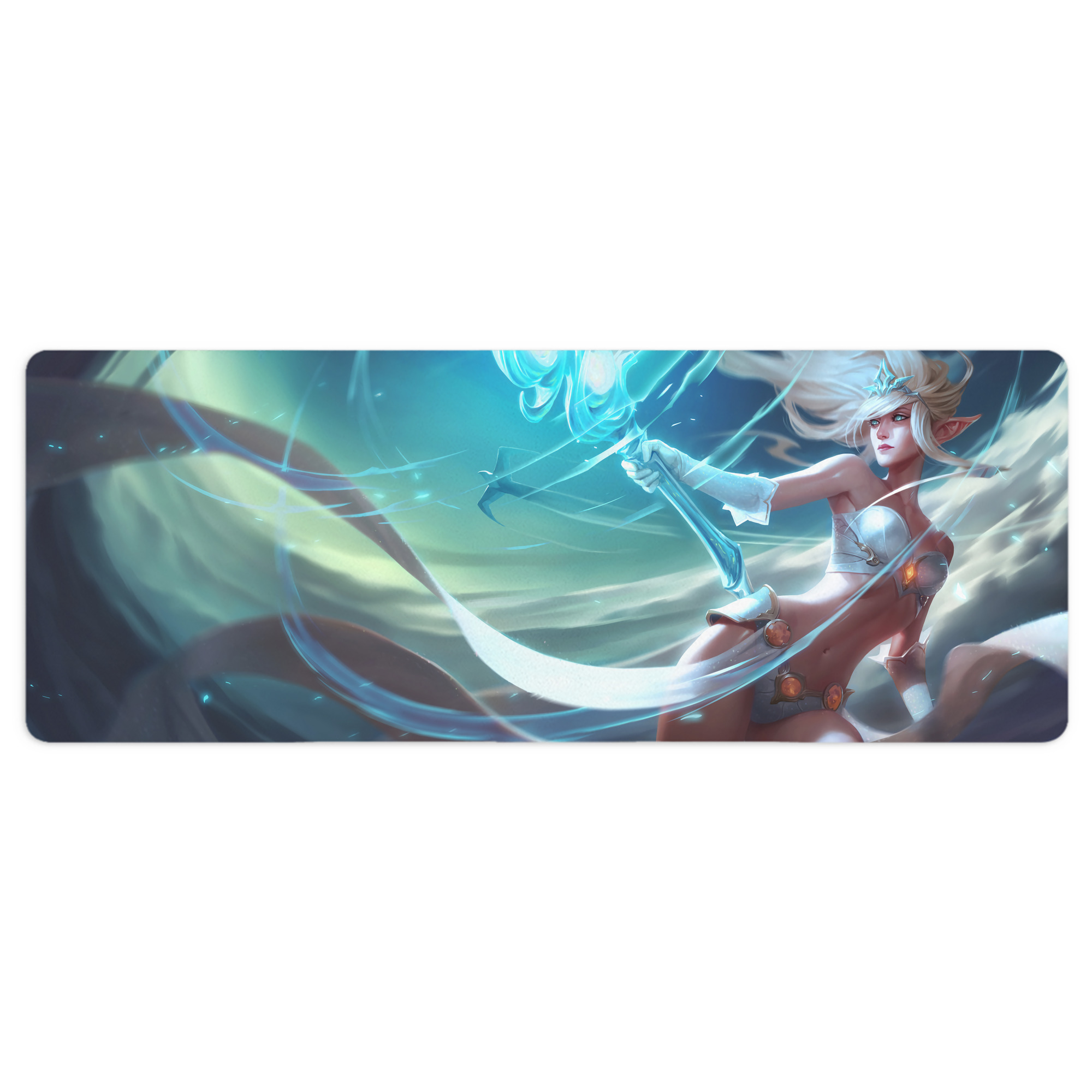 （画像用） リーグ・オブ・レジェンド League of Legends LOL ステッチ加工 大判デスクマット／滑り止めマウスパッド