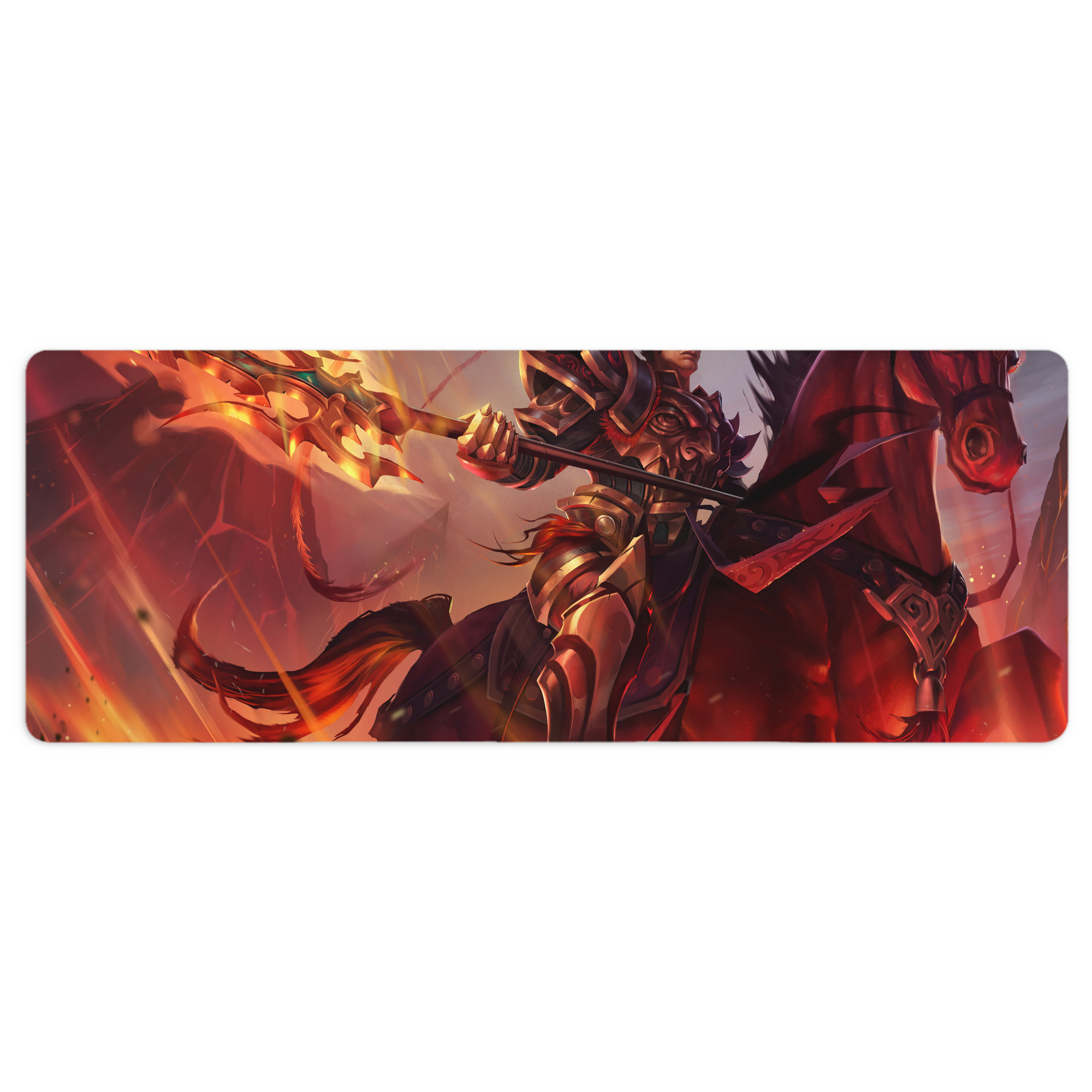 （画像用） リーグ・オブ・レジェンド League of Legends LOL ステッチ加工 大判デスクマット／滑り止めマウスパッド