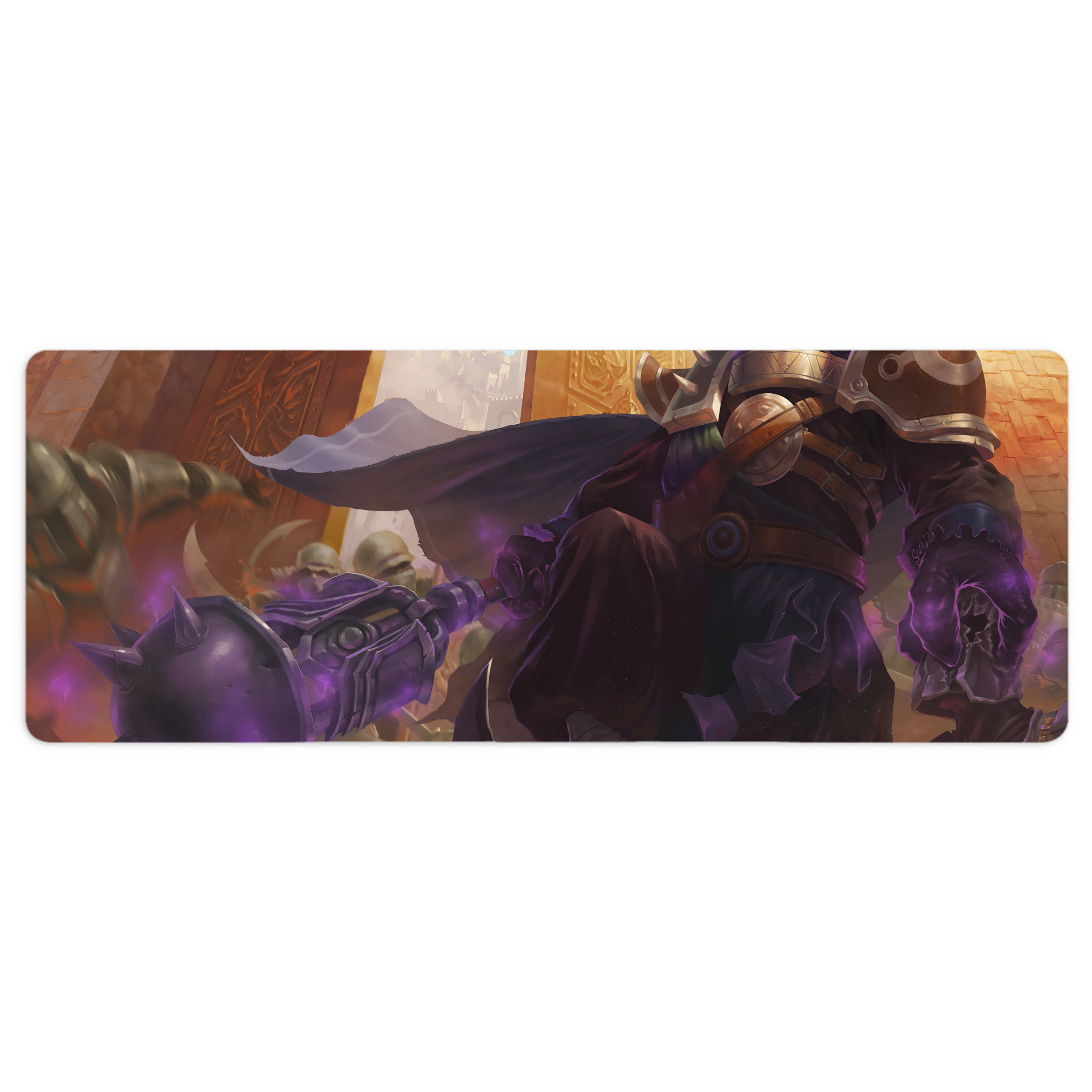 （画像用） リーグ・オブ・レジェンド League of Legends LOL ステッチ加工 大判デスクマット／滑り止めマウスパッド