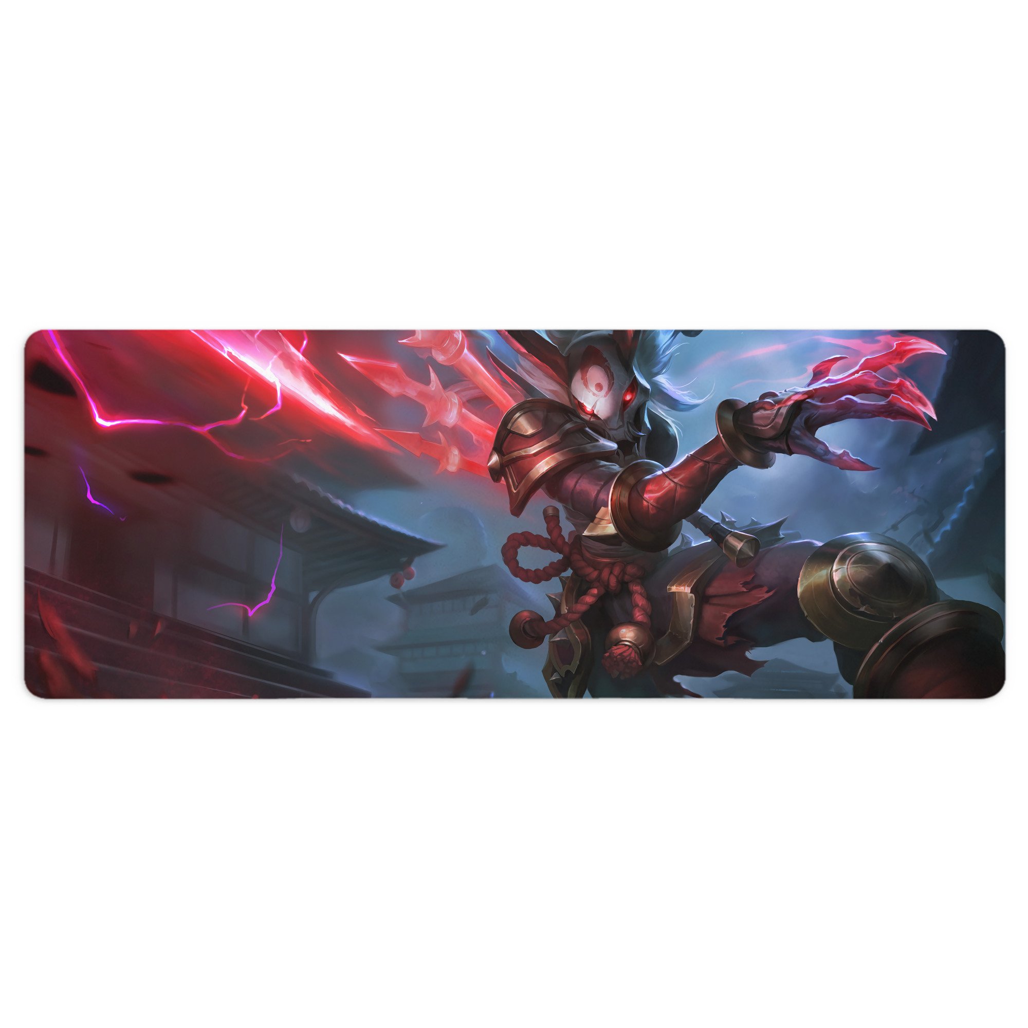 （画像用） リーグ・オブ・レジェンド League of Legends LOL ステッチ加工 大判デスクマット／滑り止めマウスパッド