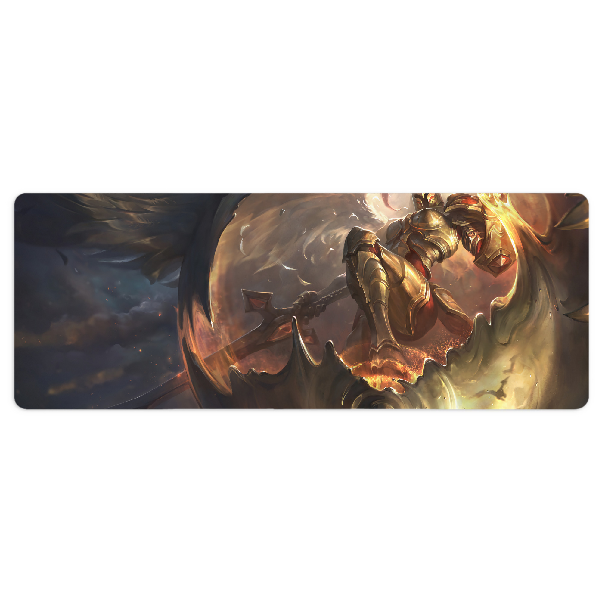 （画像用） リーグ・オブ・レジェンド League of Legends LOL ステッチ加工 大判デスクマット／滑り止めマウスパッド