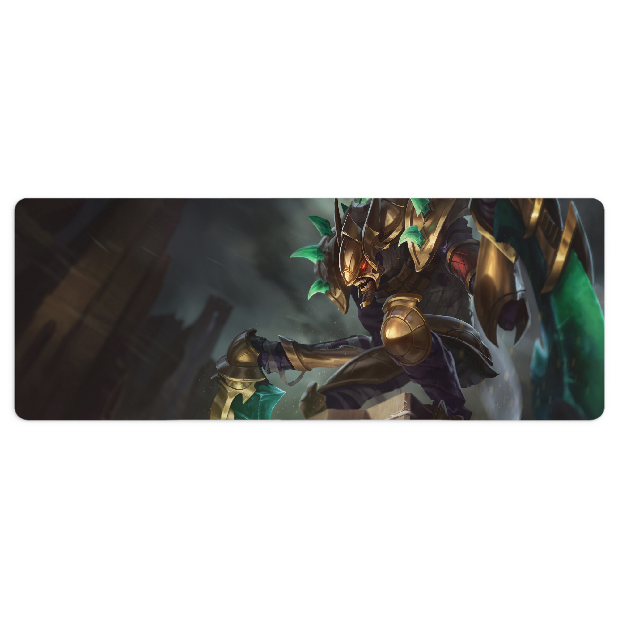 （画像用） リーグ・オブ・レジェンド League of Legends LOL ステッチ加工 大判デスクマット／滑り止めマウスパッド
