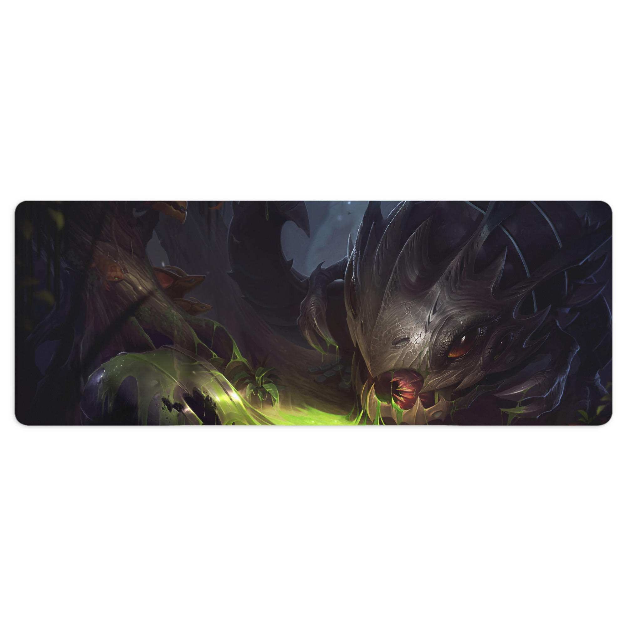 （画像用） リーグ・オブ・レジェンド League of Legends LOL ステッチ加工 大判デスクマット／滑り止めマウスパッド