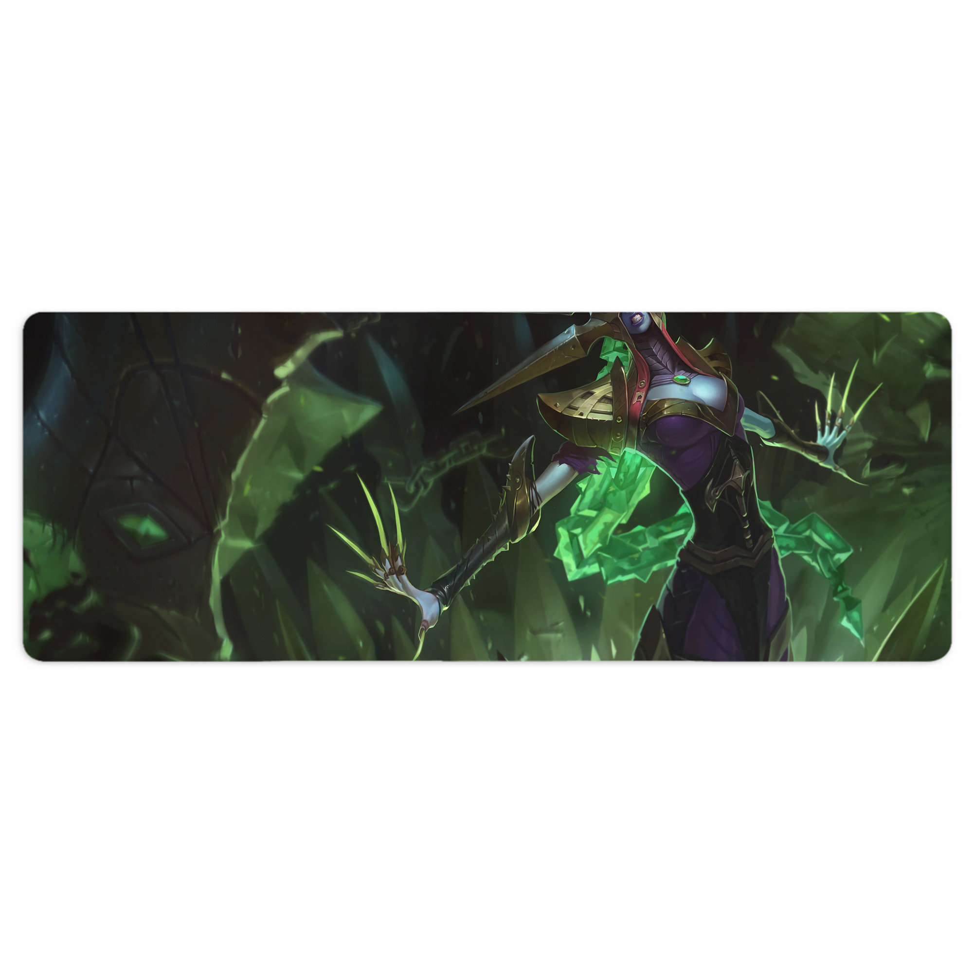 （画像用） リーグ・オブ・レジェンド League of Legends LOL ステッチ加工 大判デスクマット／滑り止めマウスパッド