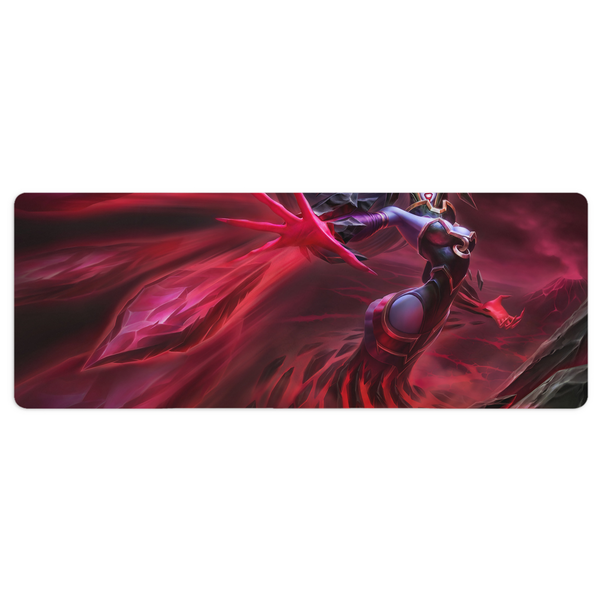 （画像用） リーグ・オブ・レジェンド League of Legends LOL ステッチ加工 大判デスクマット／滑り止めマウスパッド