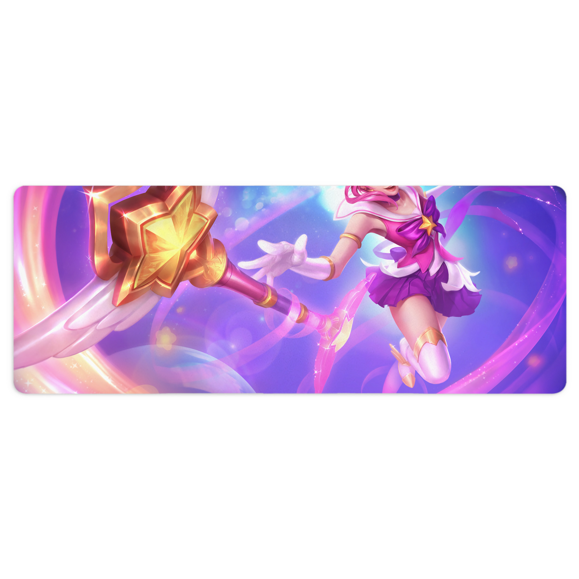（画像用） リーグ・オブ・レジェンド League of Legends LOL ステッチ加工 大判デスクマット／滑り止めマウスパッド