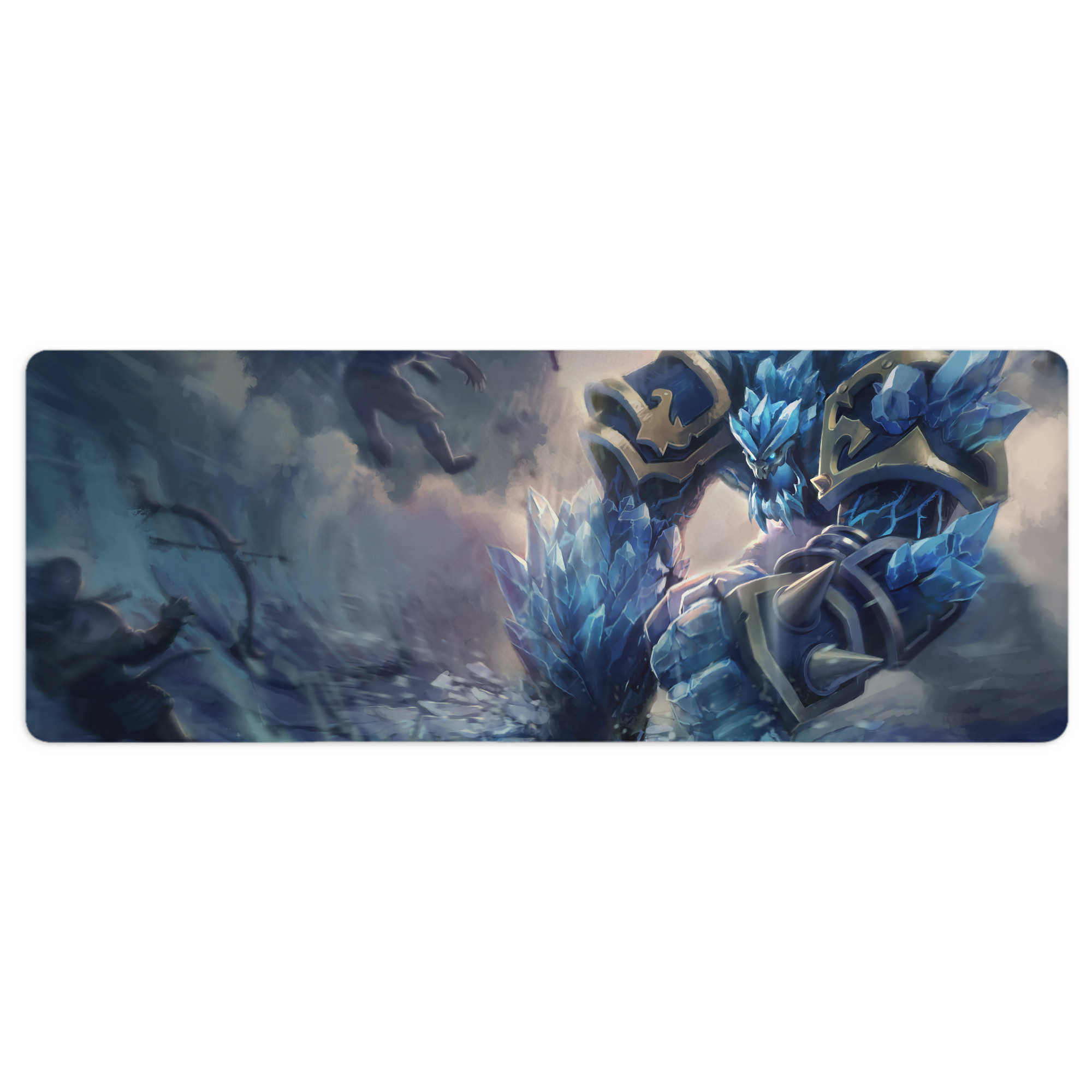 （画像用） リーグ・オブ・レジェンド League of Legends LOL ステッチ加工 大判デスクマット／滑り止めマウスパッド