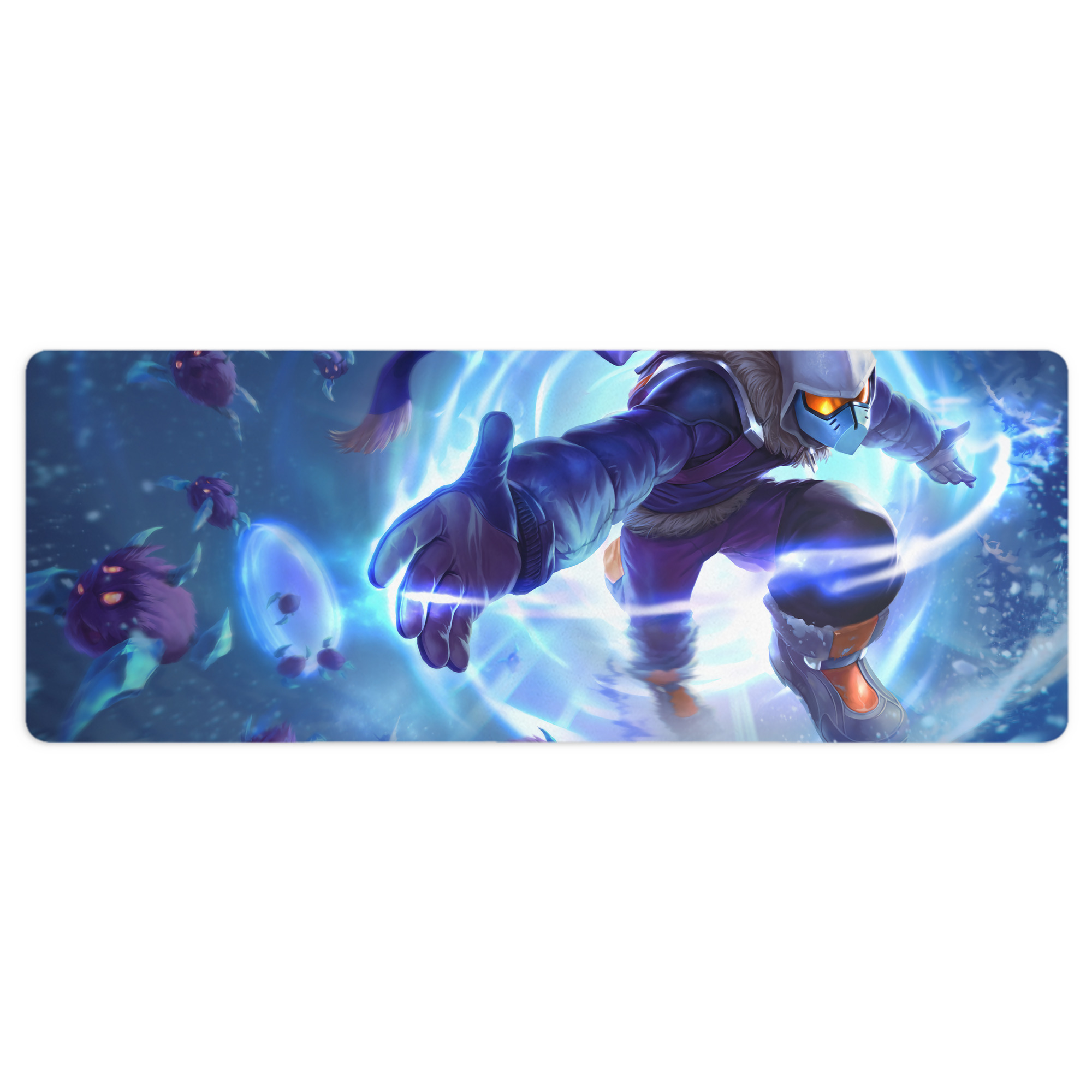 （画像用） リーグ・オブ・レジェンド League of Legends LOL ステッチ加工 大判デスクマット／滑り止めマウスパッド