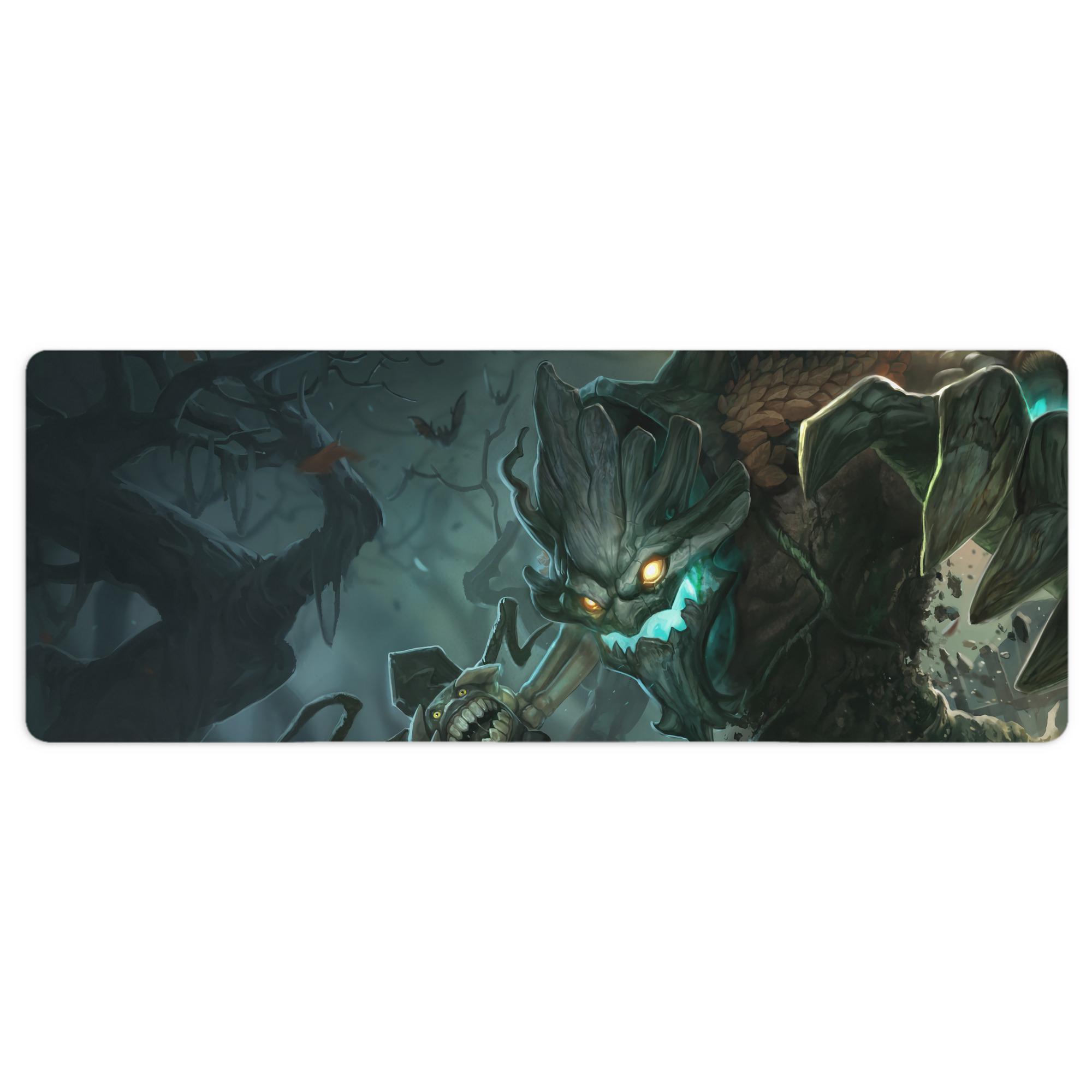 （画像用） リーグ・オブ・レジェンド League of Legends LOL ステッチ加工 大判デスクマット／滑り止めマウスパッド
