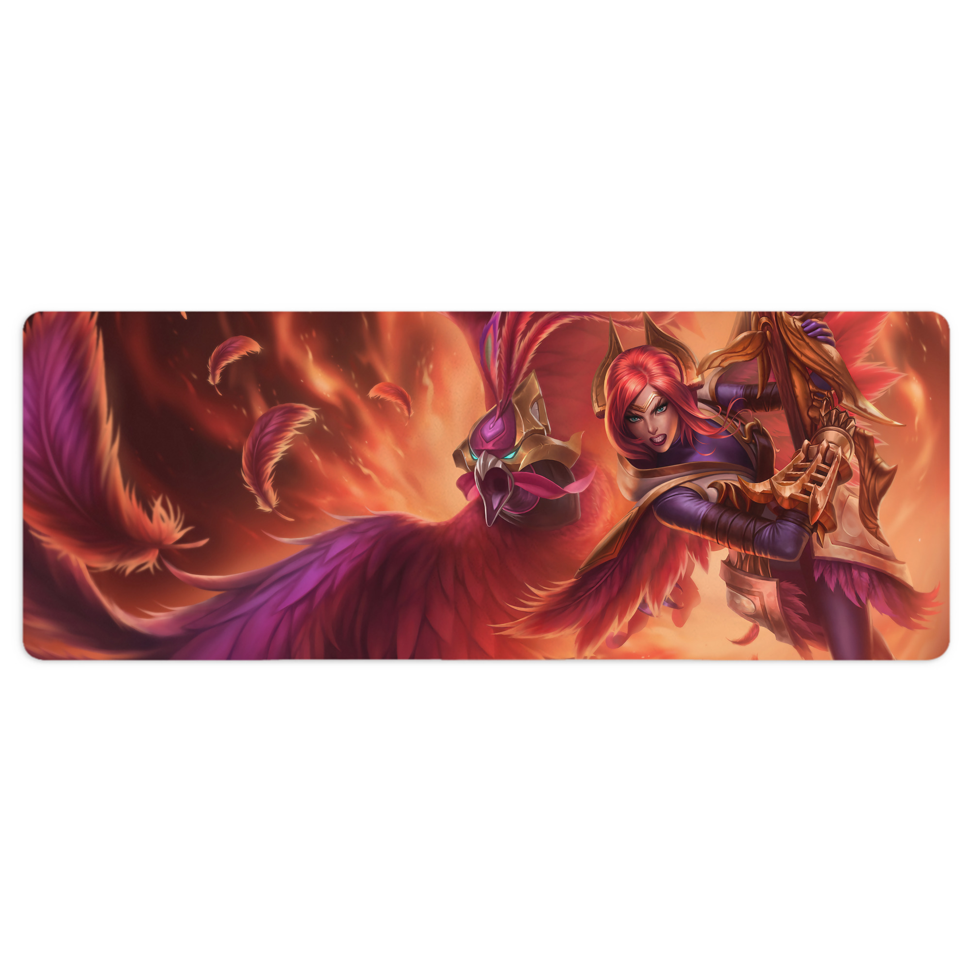 （画像用） リーグ・オブ・レジェンド League of Legends LOL ステッチ加工 大判デスクマット／滑り止めマウスパッド