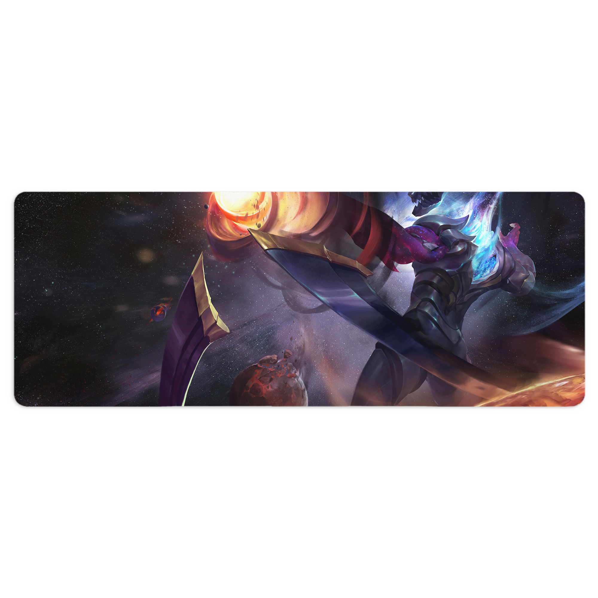 （画像用） リーグ・オブ・レジェンド League of Legends LOL ステッチ加工 大判デスクマット／滑り止めマウスパッド