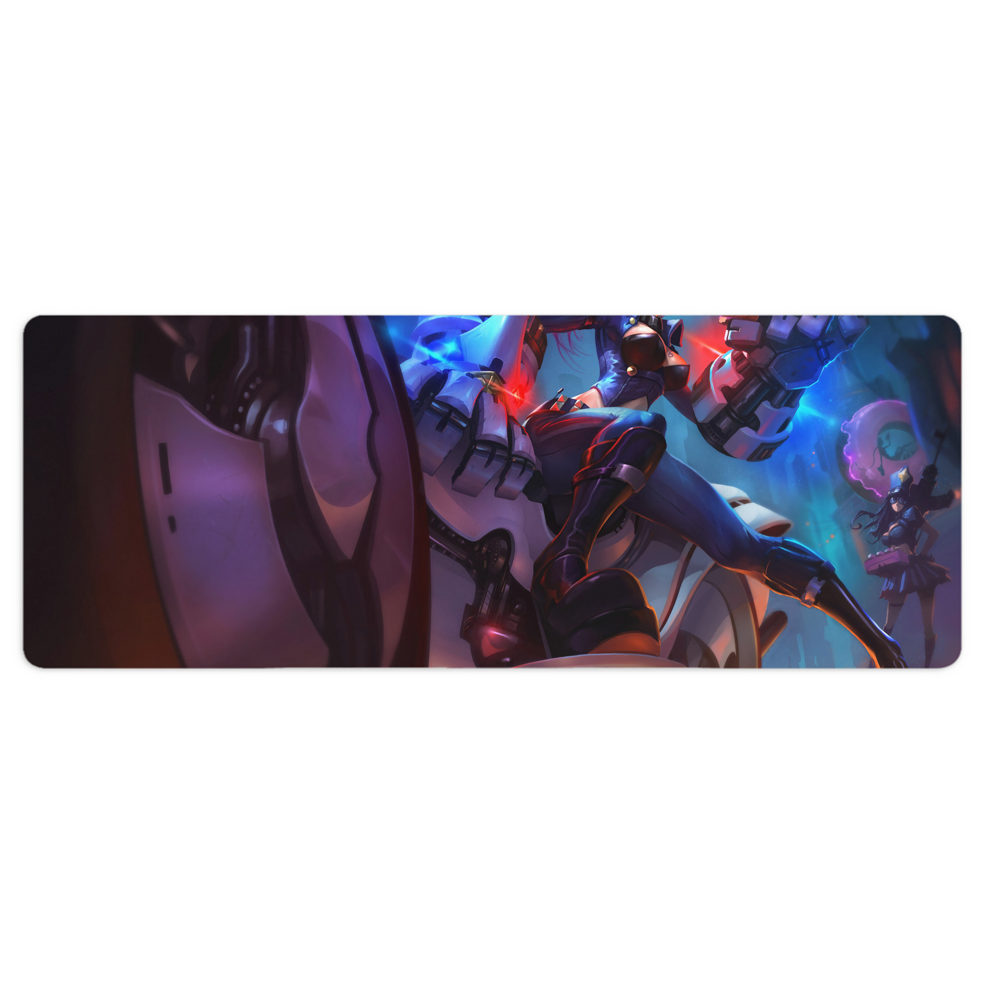 （画像用） リーグ・オブ・レジェンド League of Legends LOL ステッチ加工 大判デスクマット／滑り止めマウスパッド