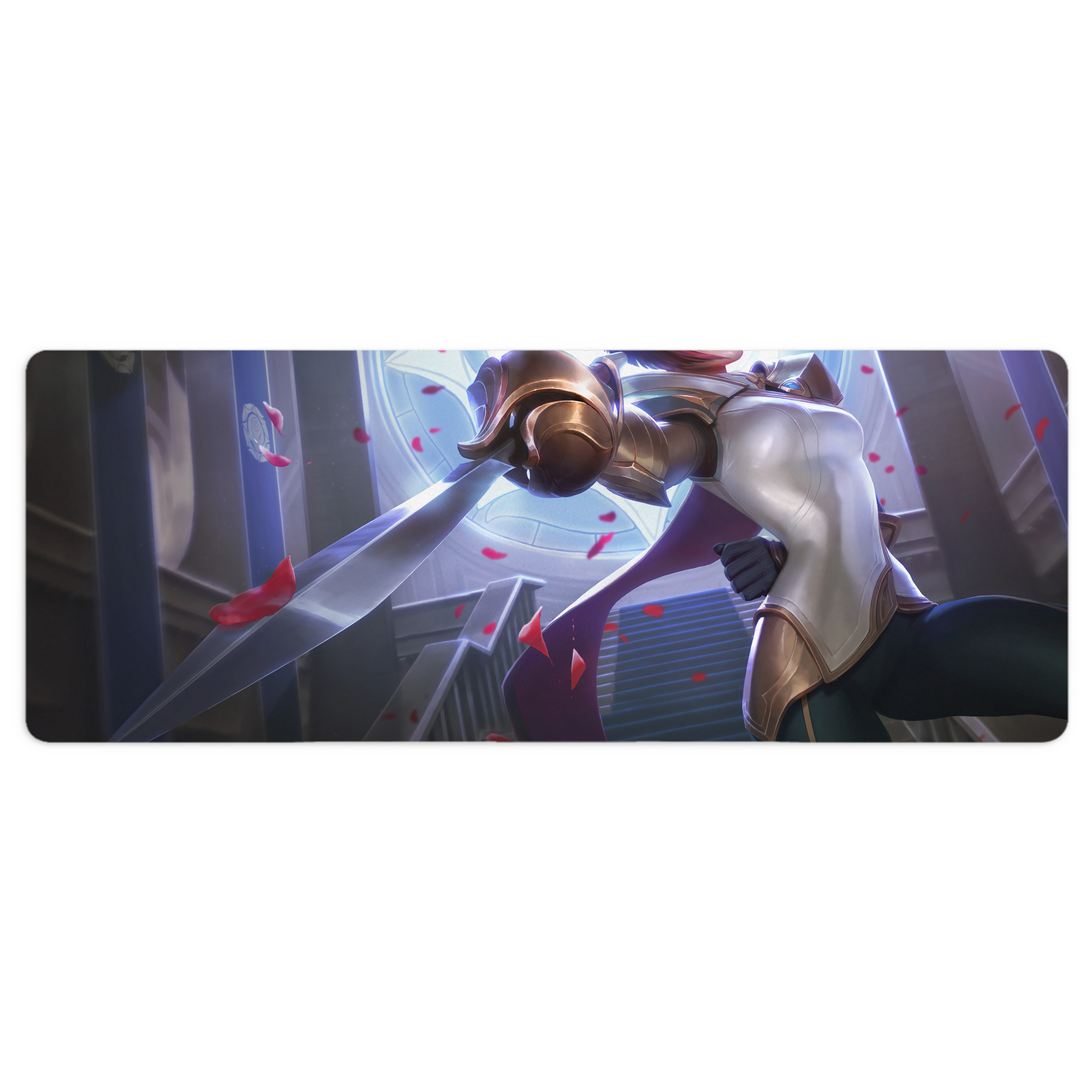 （画像用） リーグ・オブ・レジェンド League of Legends LOL ステッチ加工 大判デスクマット／滑り止めマウスパッド