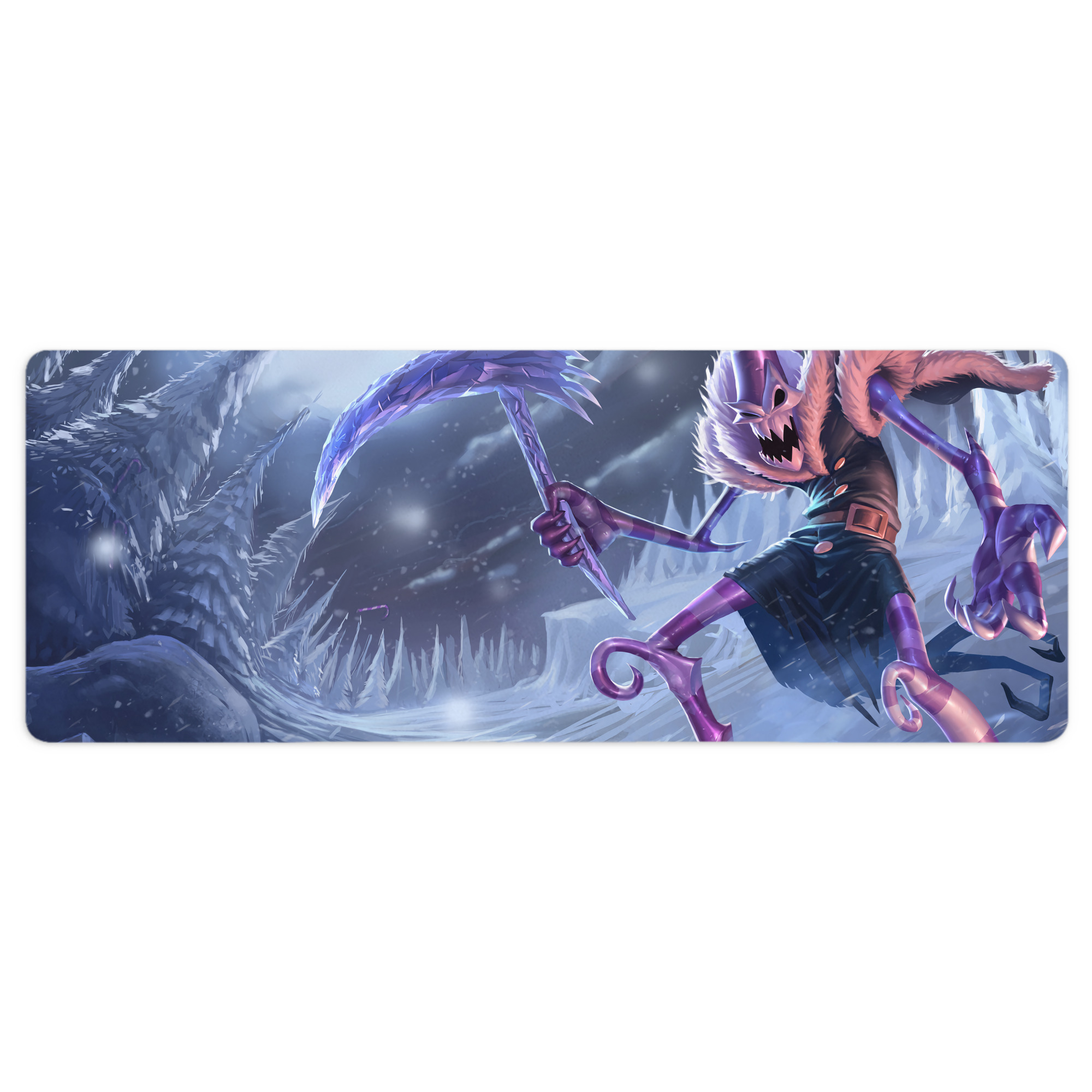 （画像用） リーグ・オブ・レジェンド League of Legends LOL ステッチ加工 大判デスクマット／滑り止めマウスパッド
