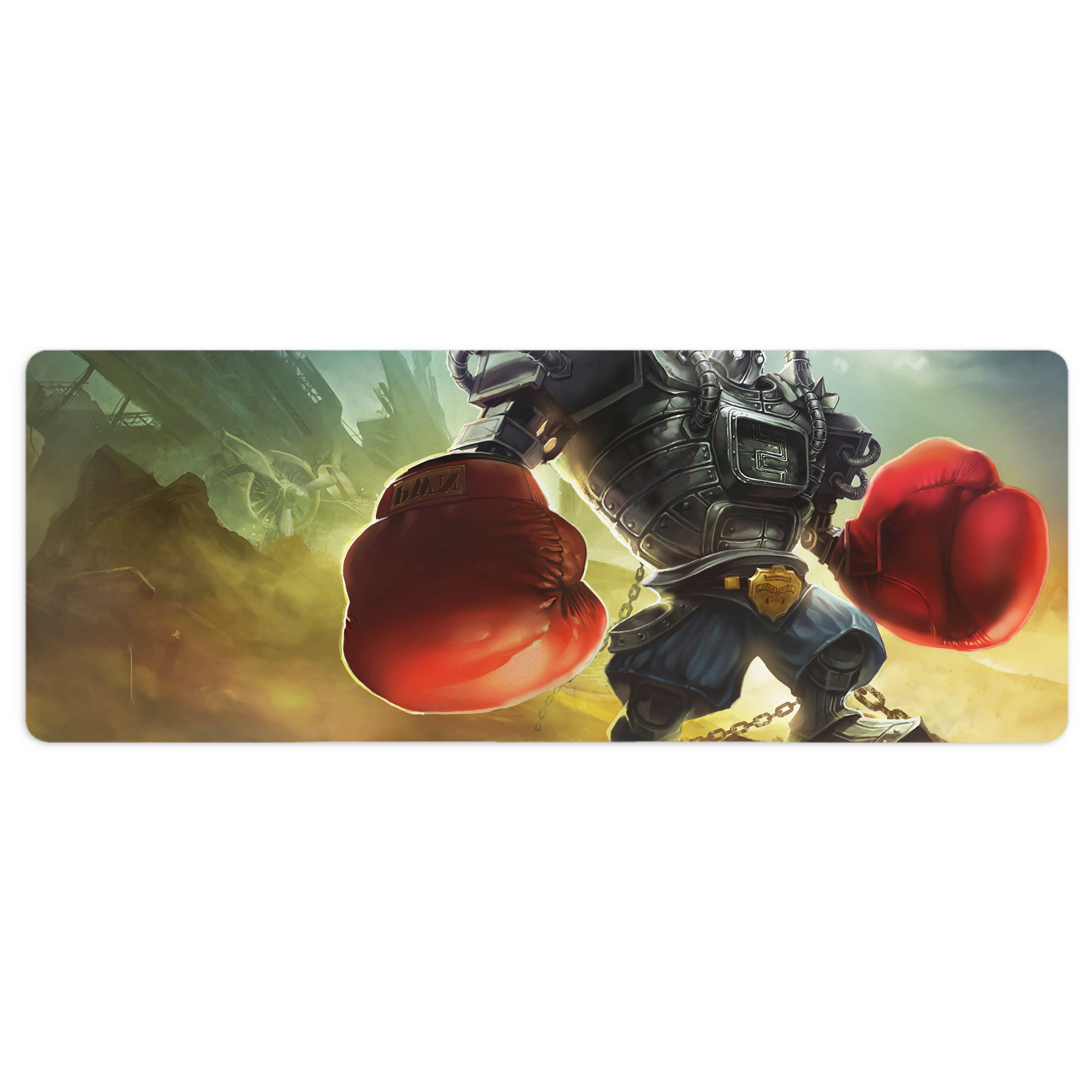（画像用） リーグ・オブ・レジェンド League of Legends LOL ステッチ加工 大判デスクマット／滑り止めマウスパッド