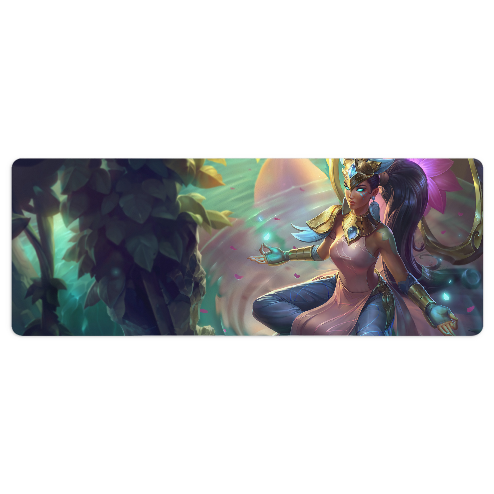 （画像用） リーグ・オブ・レジェンド League of Legends LOL ステッチ加工 大判デスクマット／滑り止めマウスパッド