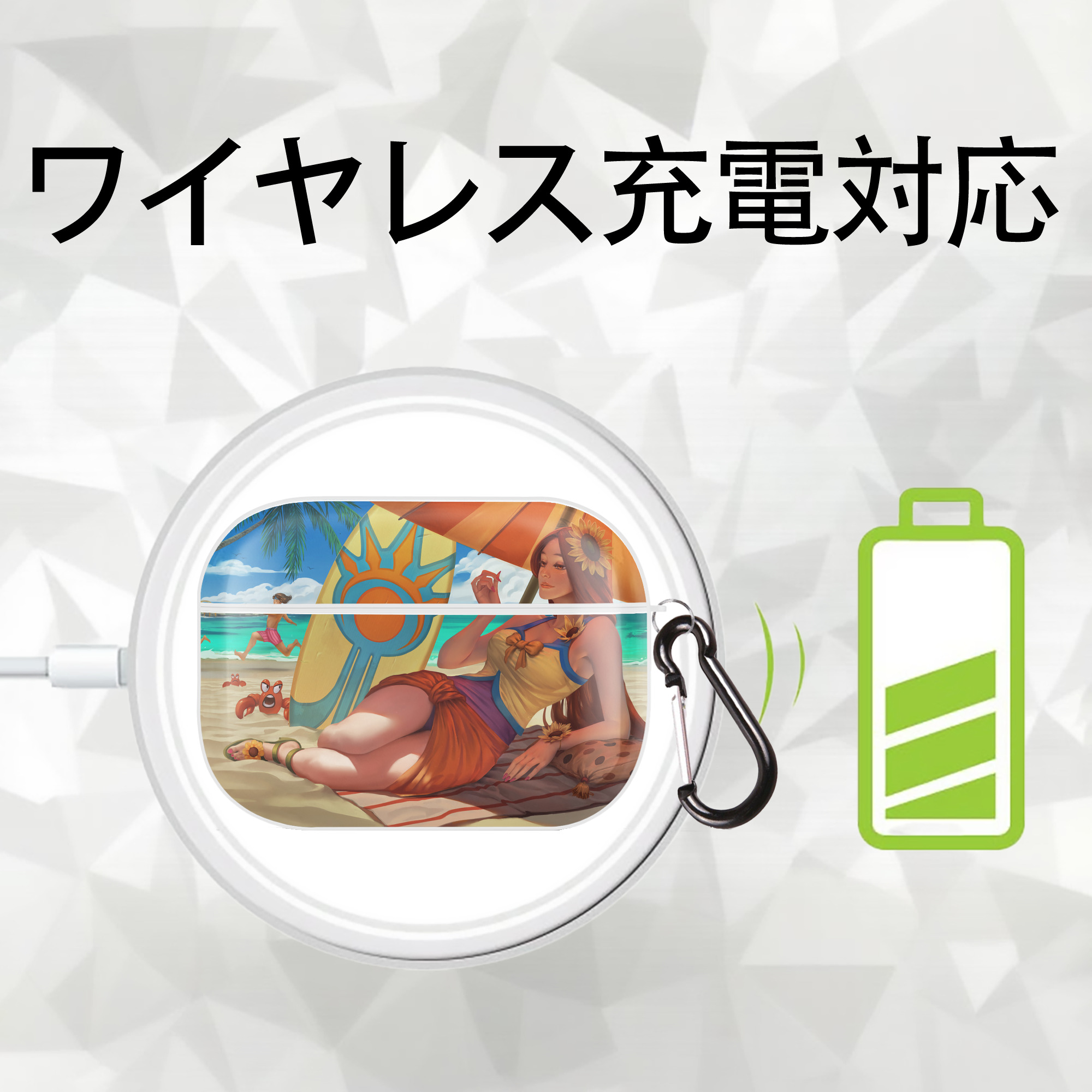 リーグ・オブ・レジェンド League of Legends LOL 【AirPods Pro用】ハードシェル保護ケース 耐衝撃・防指紋・カラビナ付き商品仕様