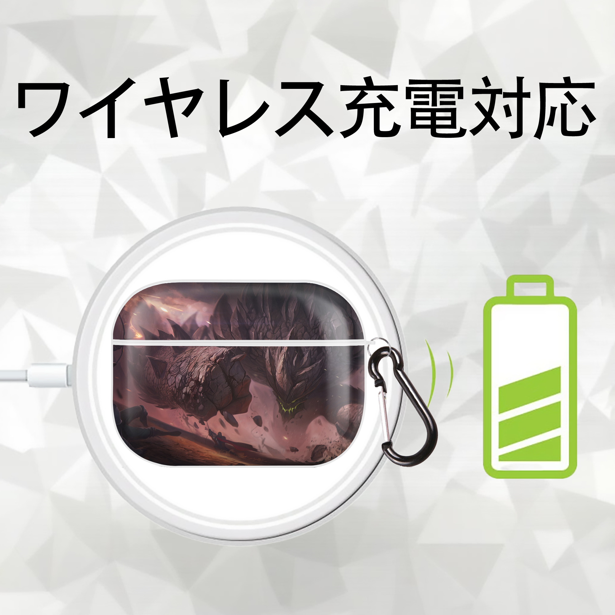 リーグ・オブ・レジェンド League of Legends LOL 【AirPods Pro用】ハードシェル保護ケース 耐衝撃・防指紋・カラビナ付き商品仕様