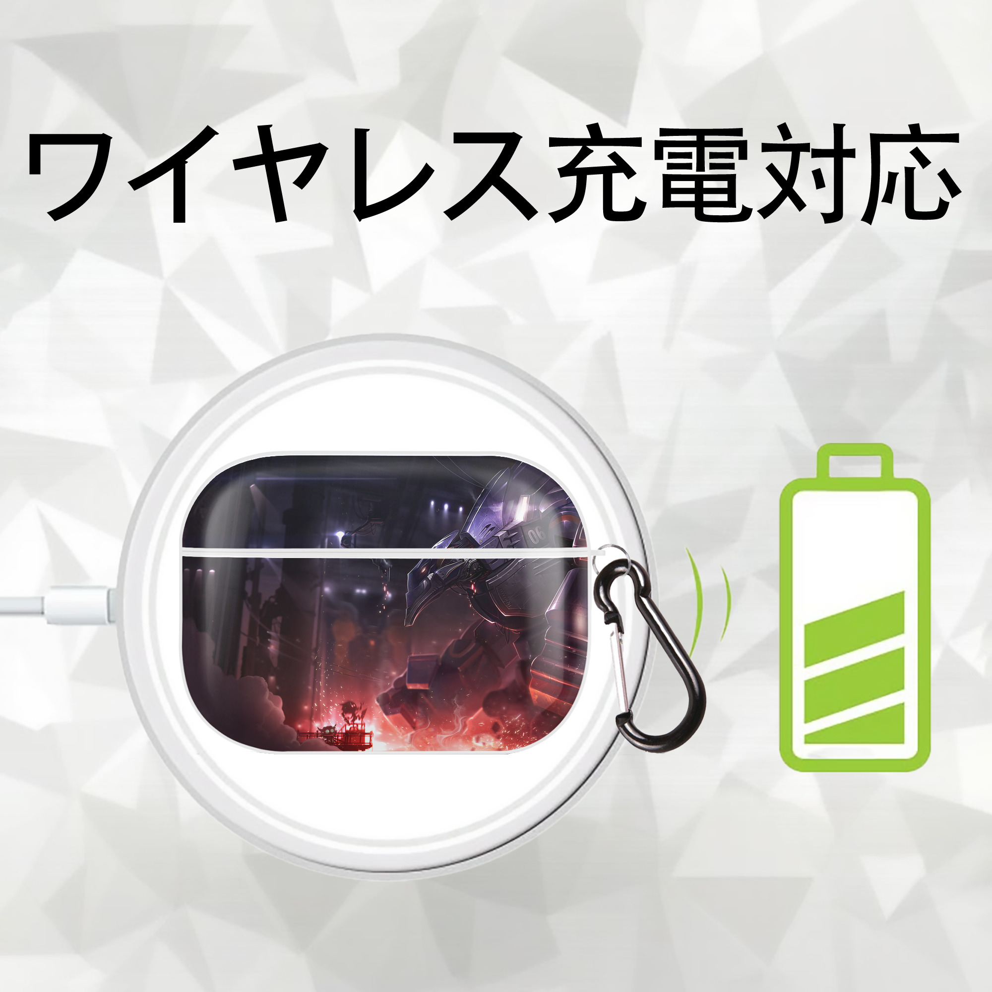 リーグ・オブ・レジェンド League of Legends LOL 【AirPods Pro用】ハードシェル保護ケース 耐衝撃・防指紋・カラビナ付き商品仕様