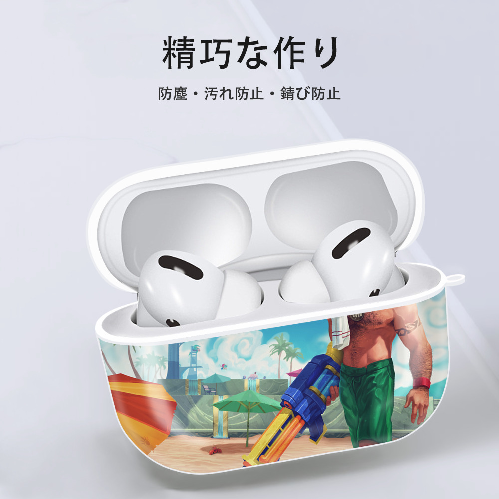 リーグ・オブ・レジェンド League of Legends LOL 【AirPods Pro用】ハードシェル保護ケース 耐衝撃・防指紋・カラビナ付き商品仕様