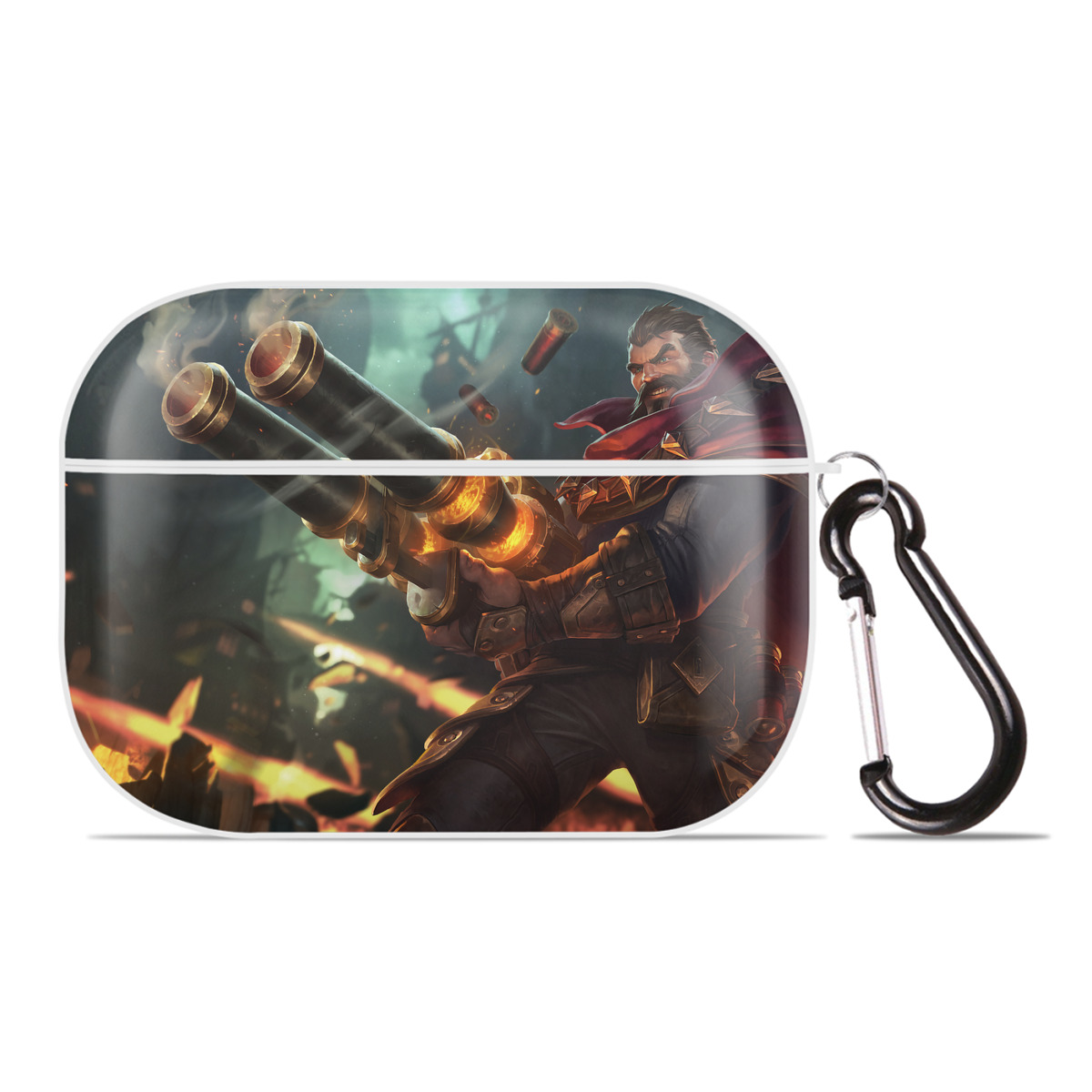 リーグ・オブ・レジェンド League of Legends LOL 【AirPods Pro用】ハードシェル保護ケース 耐衝撃・防指紋・カラビナ付き商品仕様