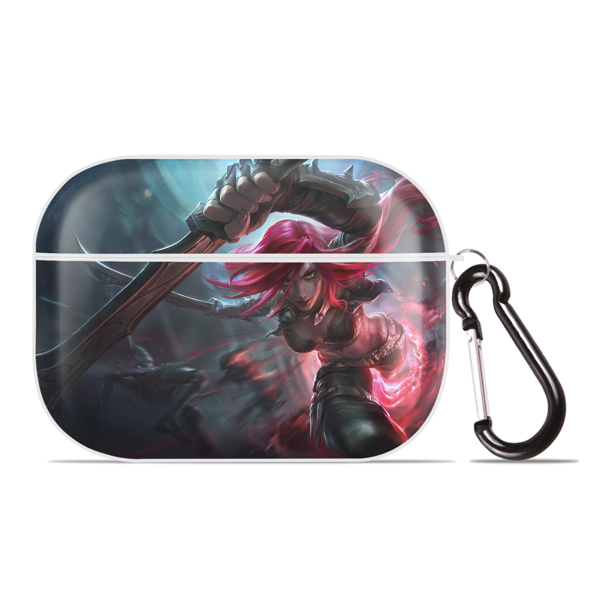 （画像用） リーグ・オブ・レジェンド League of Legends LOL 【AirPods Pro用】ハードシェル保護ケース 耐衝撃・防指紋・カラビナ付き商品仕様