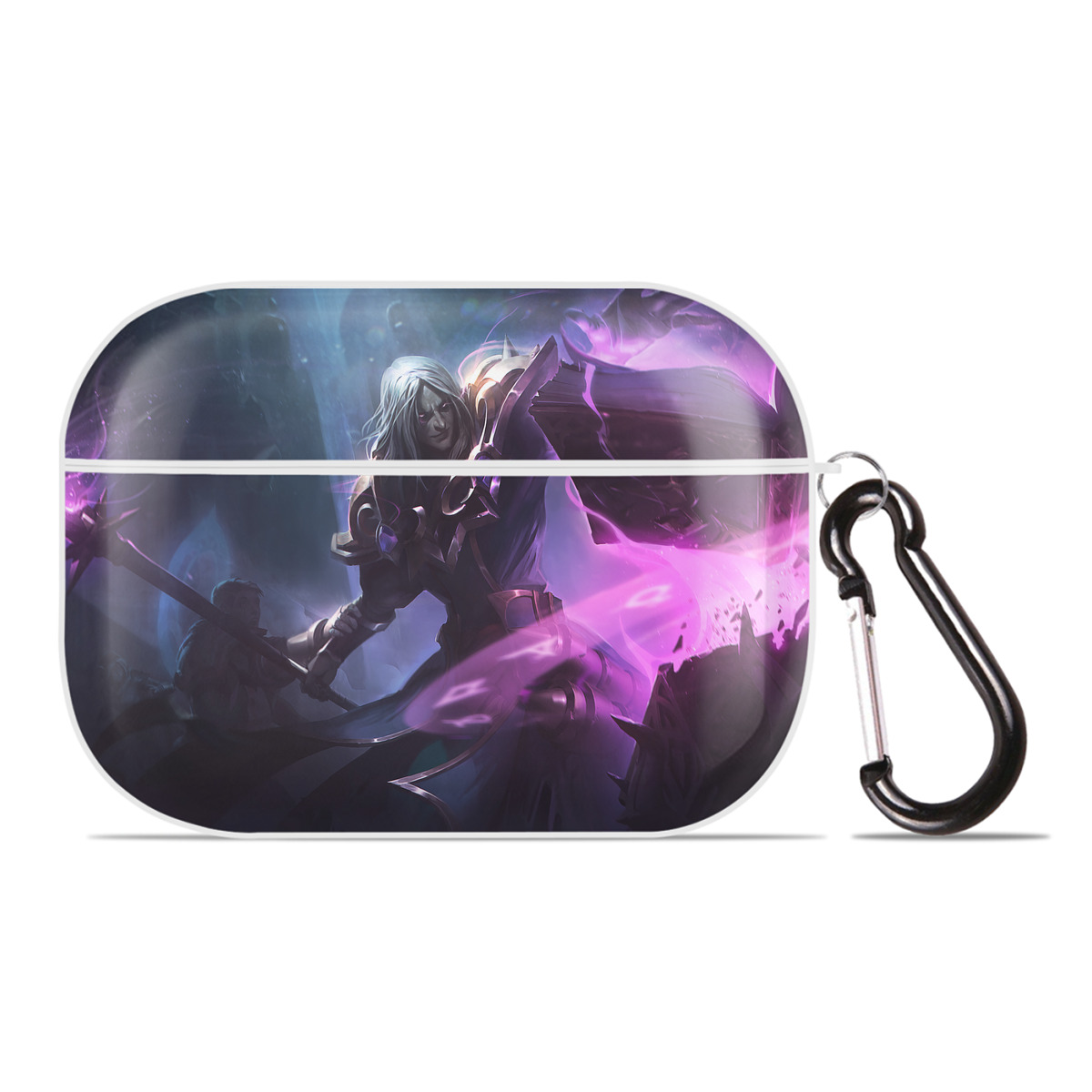 （画像用） リーグ・オブ・レジェンド League of Legends LOL 【AirPods Pro用】ハードシェル保護ケース 耐衝撃・防指紋・カラビナ付き商品仕様
