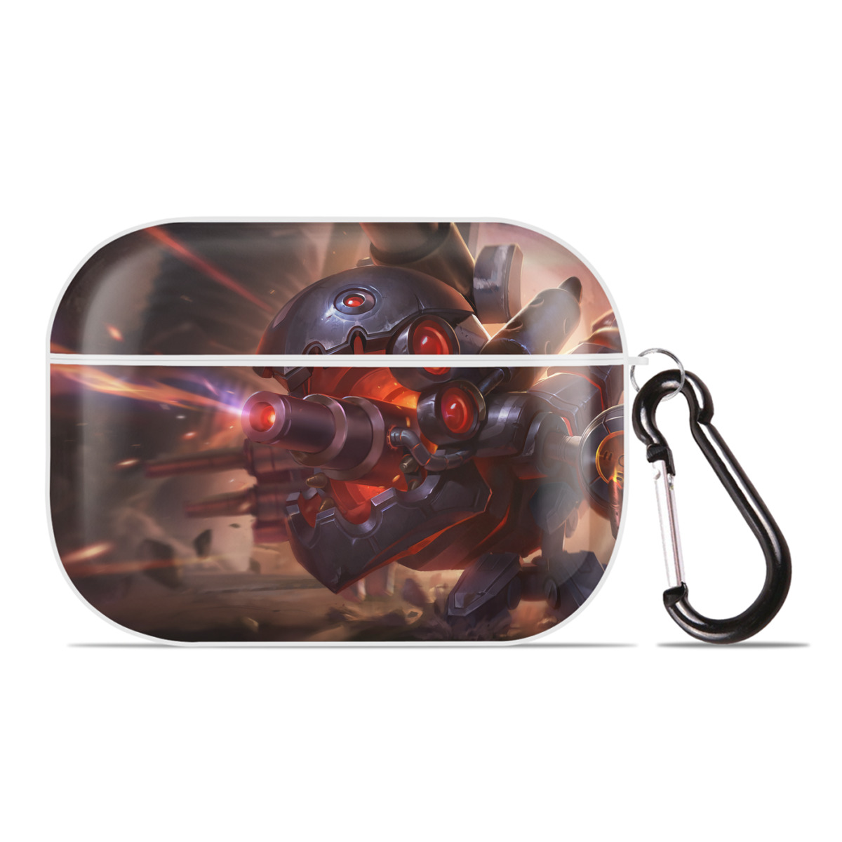 （画像用） リーグ・オブ・レジェンド League of Legends LOL 【AirPods Pro用】ハードシェル保護ケース 耐衝撃・防指紋・カラビナ付き商品仕様