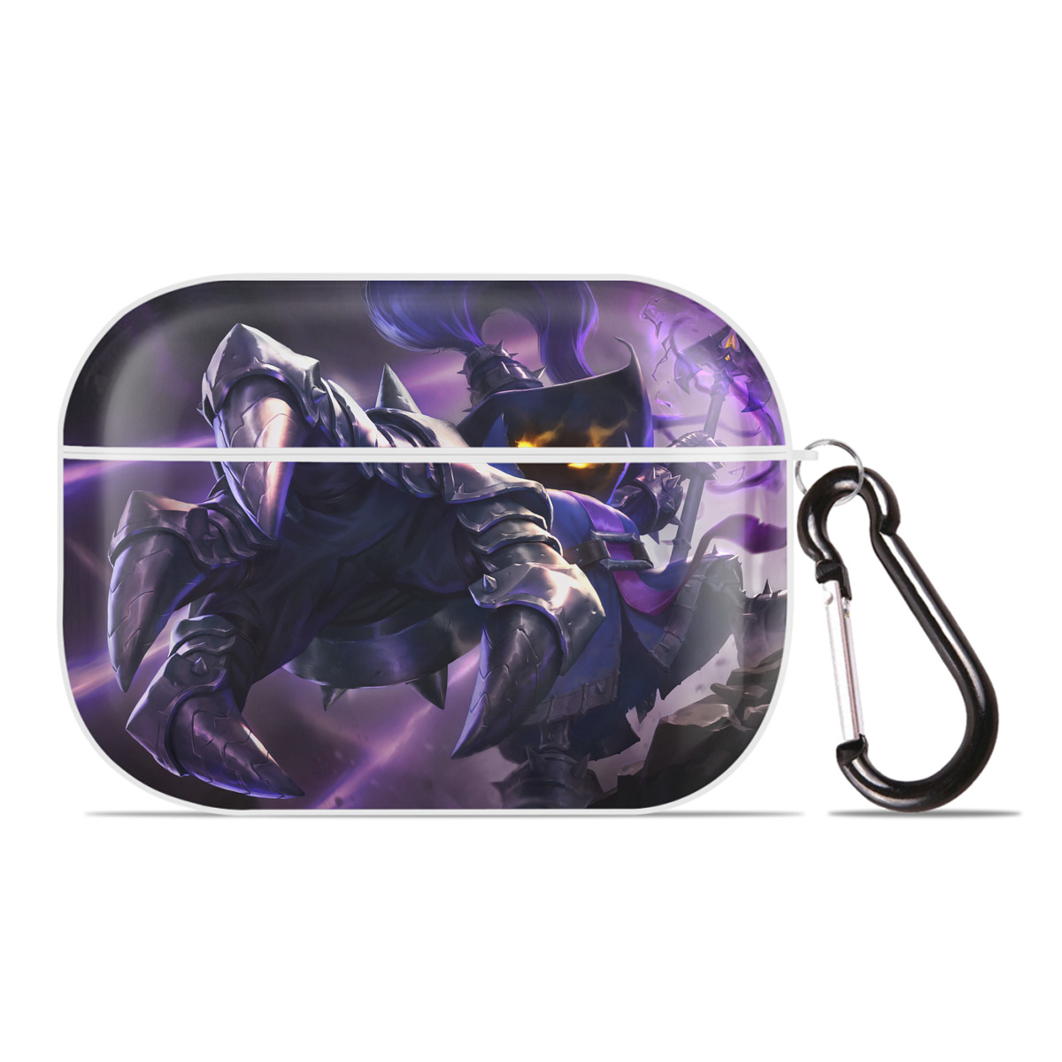 （画像用） リーグ・オブ・レジェンド League of Legends LOL 【AirPods Pro用】ハードシェル保護ケース 耐衝撃・防指紋・カラビナ付き商品仕様