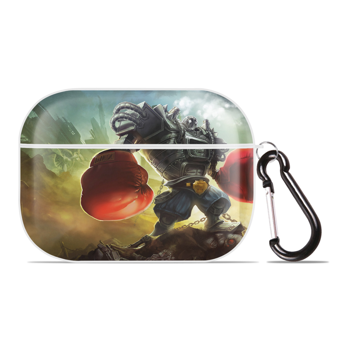 （画像用） リーグ・オブ・レジェンド League of Legends LOL 【AirPods Pro用】ハードシェル保護ケース 耐衝撃・防指紋・カラビナ付き商品仕様