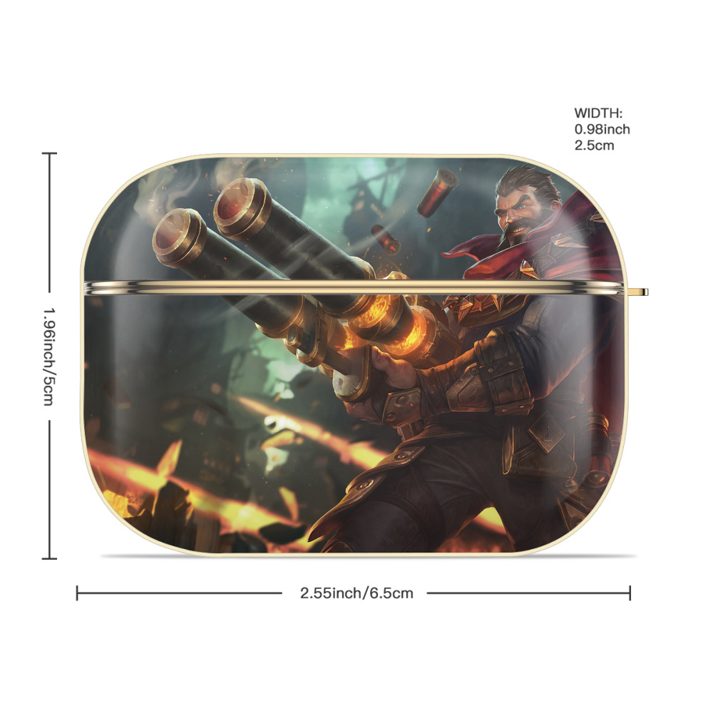 リーグ・オブ・レジェンド League of Legends LOL 【AirPods Pro用】ハードシェル保護ケース｜耐衝撃・防指紋・カラビナ付き商品仕様