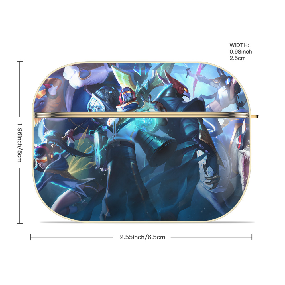 リーグ・オブ・レジェンド League of Legends LOL 【AirPods Pro用】ハードシェル保護ケース｜耐衝撃・防指紋・カラビナ付き商品仕様