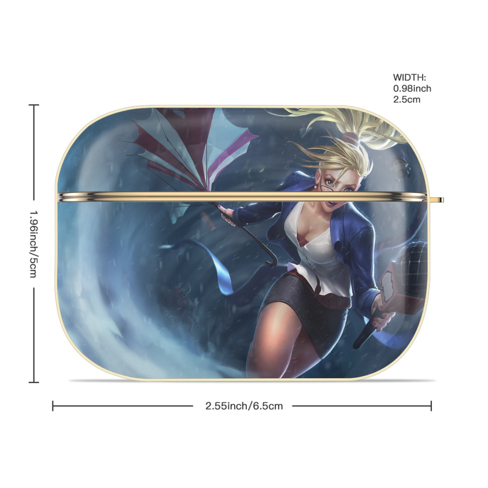 リーグ・オブ・レジェンド League of Legends LOL 【AirPods Pro用】ハードシェル保護ケース｜耐衝撃・防指紋・カラビナ付き商品仕様