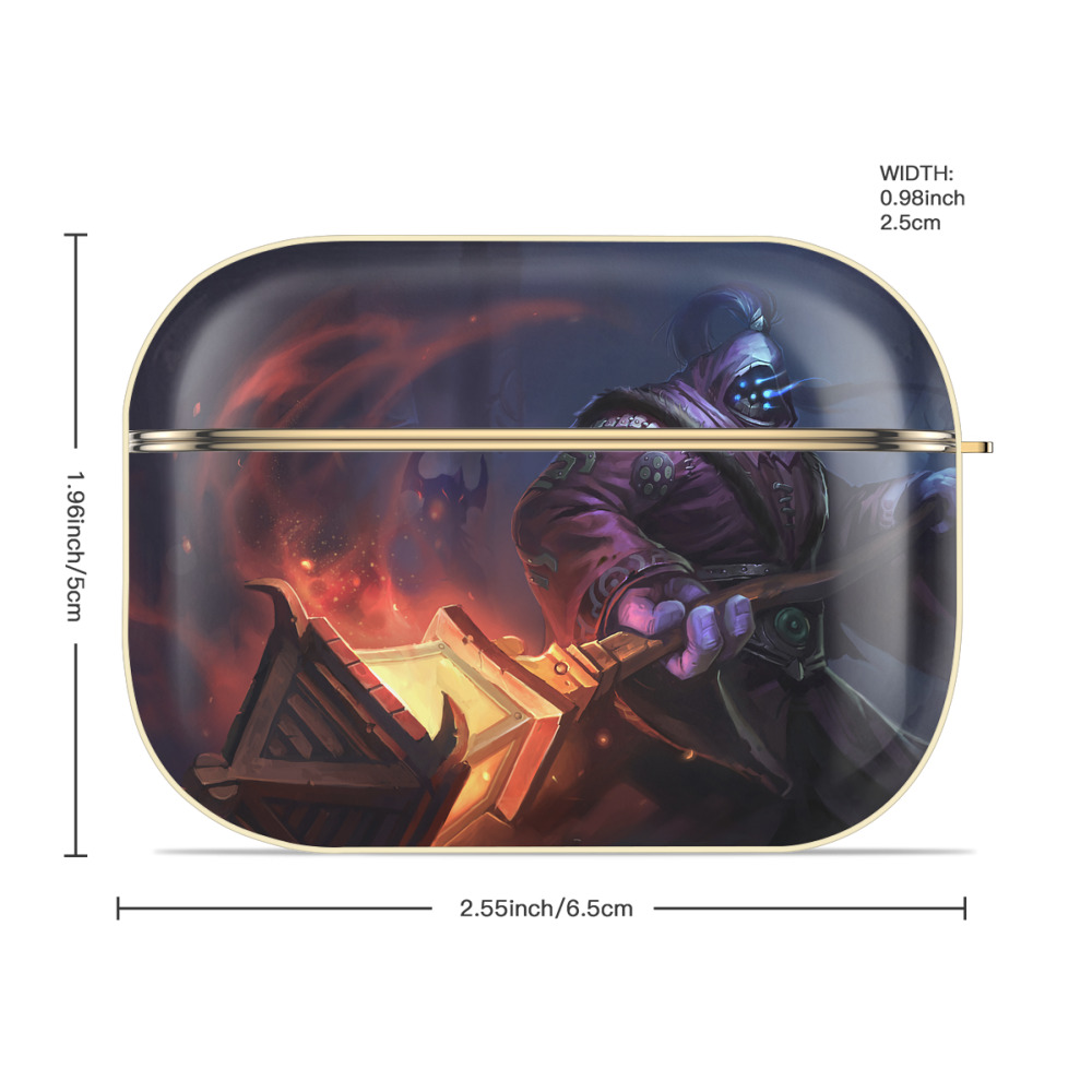 リーグ・オブ・レジェンド League of Legends LOL 【AirPods Pro用】ハードシェル保護ケース｜耐衝撃・防指紋・カラビナ付き商品仕様