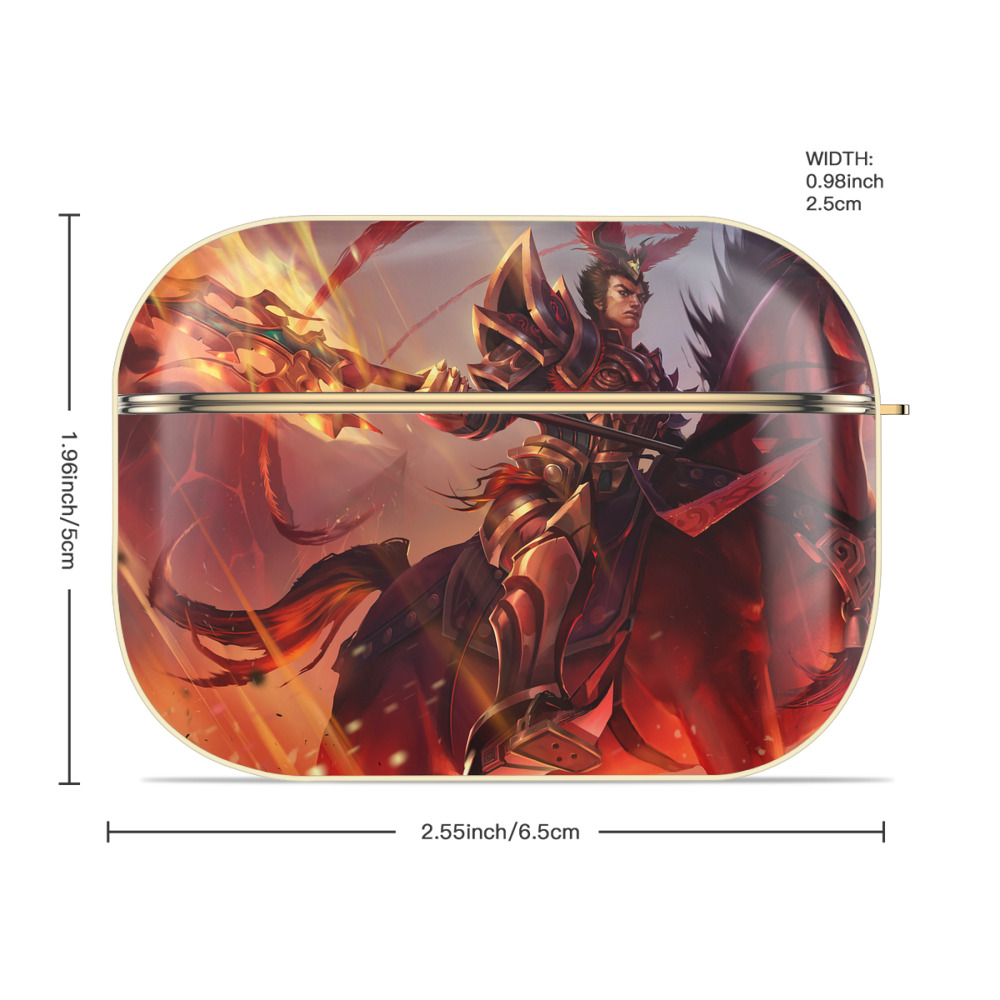 リーグ・オブ・レジェンド League of Legends LOL 【AirPods Pro用】ハードシェル保護ケース｜耐衝撃・防指紋・カラビナ付き商品仕様