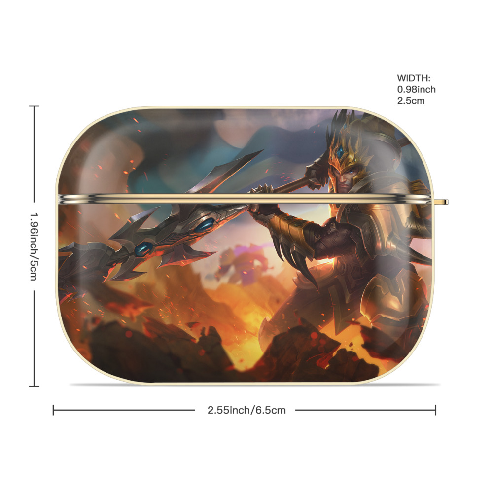 リーグ・オブ・レジェンド League of Legends LOL 【AirPods Pro用】ハードシェル保護ケース｜耐衝撃・防指紋・カラビナ付き商品仕様